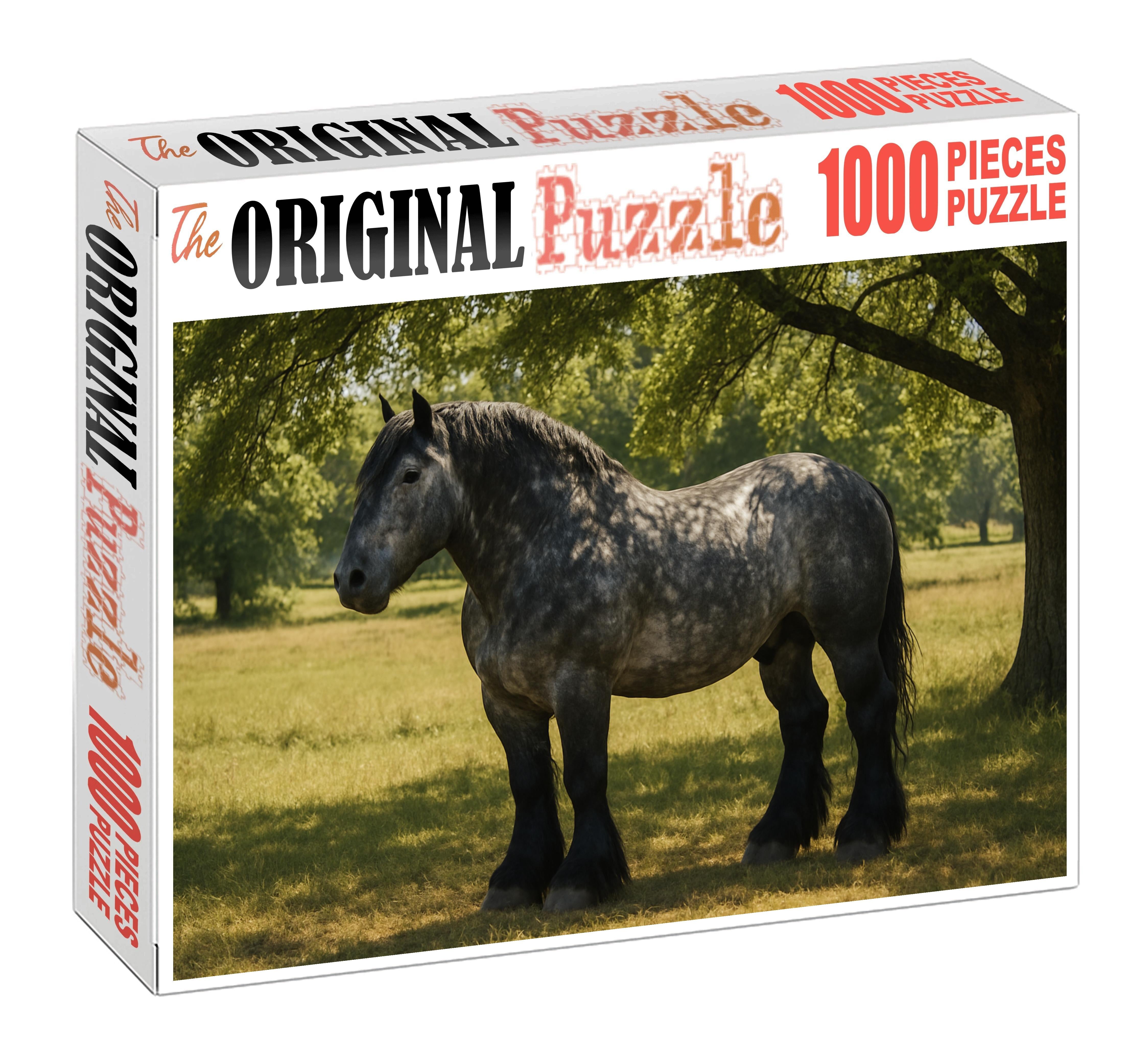 Stormy Granite Draft Large Format Puzzle