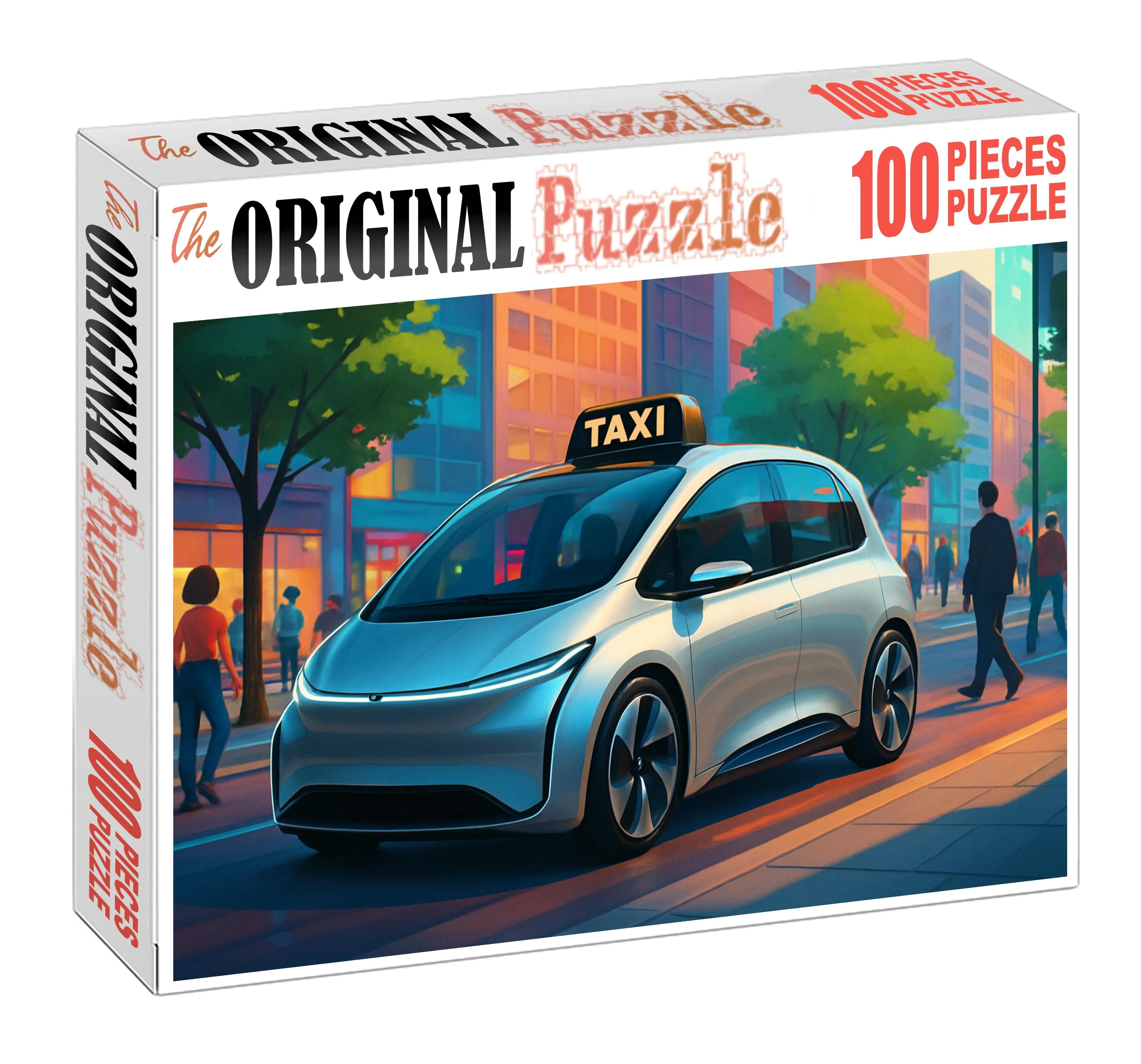 Compressed Air-powered Urban Taxi Puzzle Collection