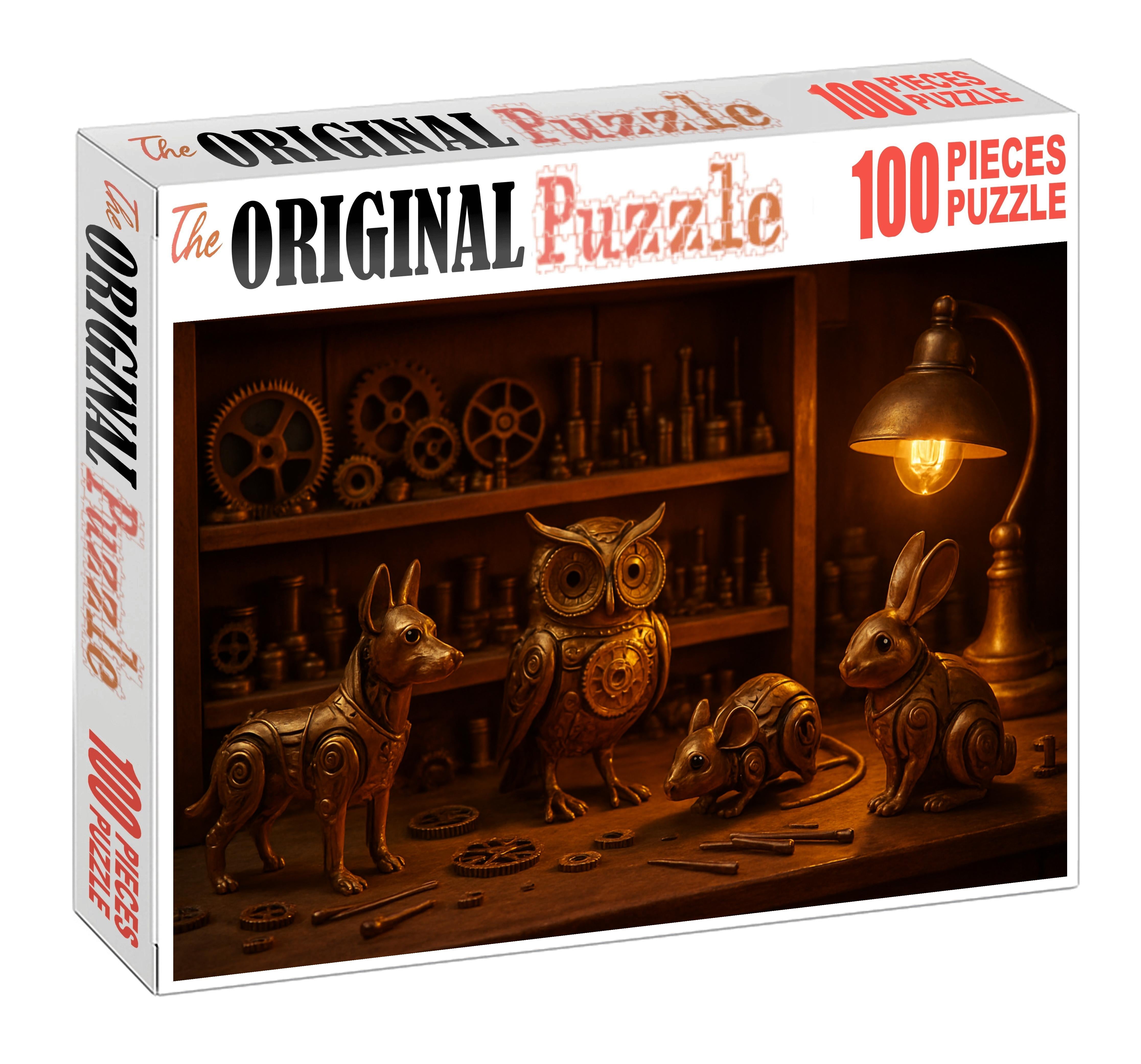The Clockmaker's Dreamshop Custom Jigsaw Puzzle