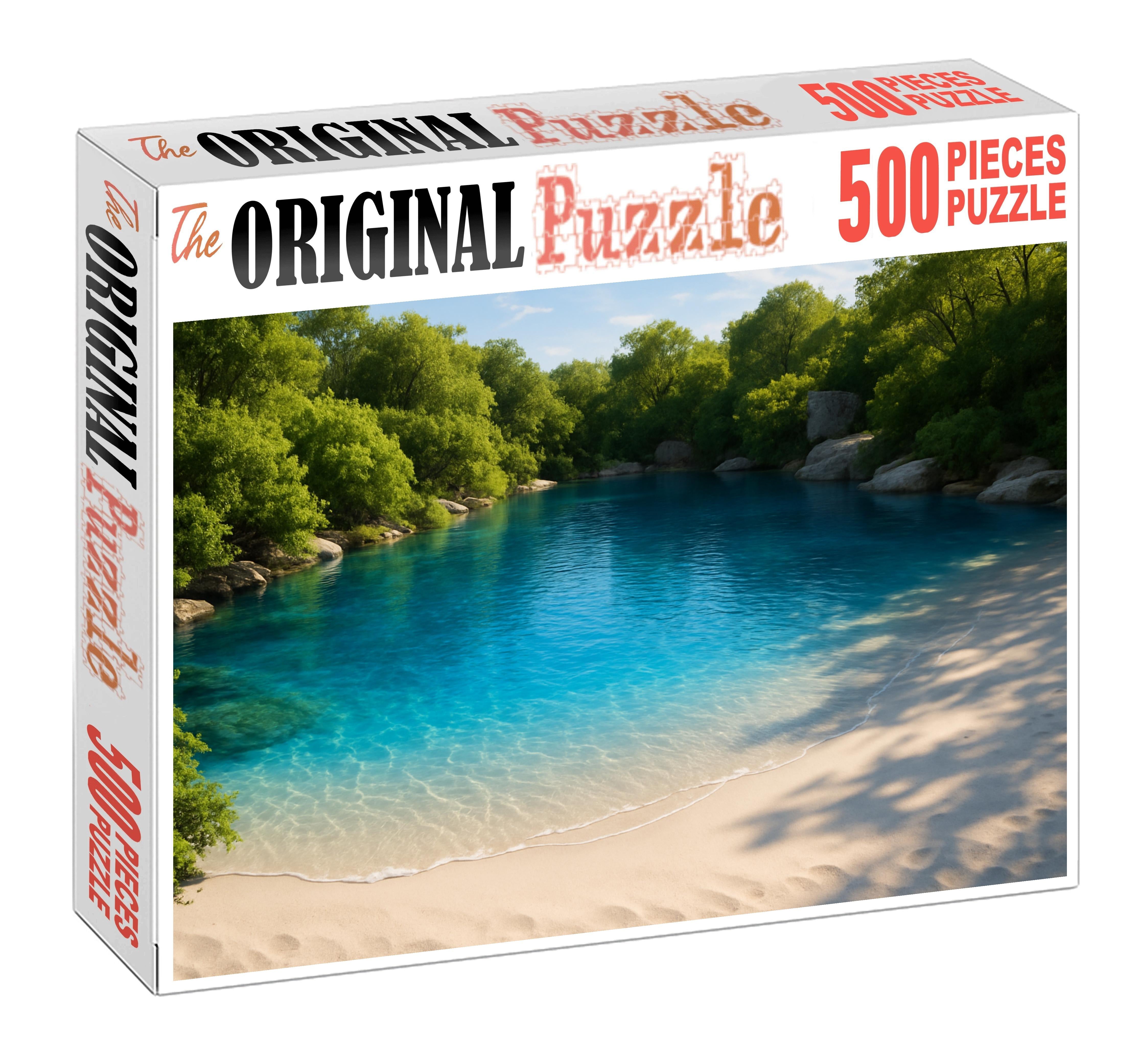 Sapphire Lagoon Serenity Mini Puzzle