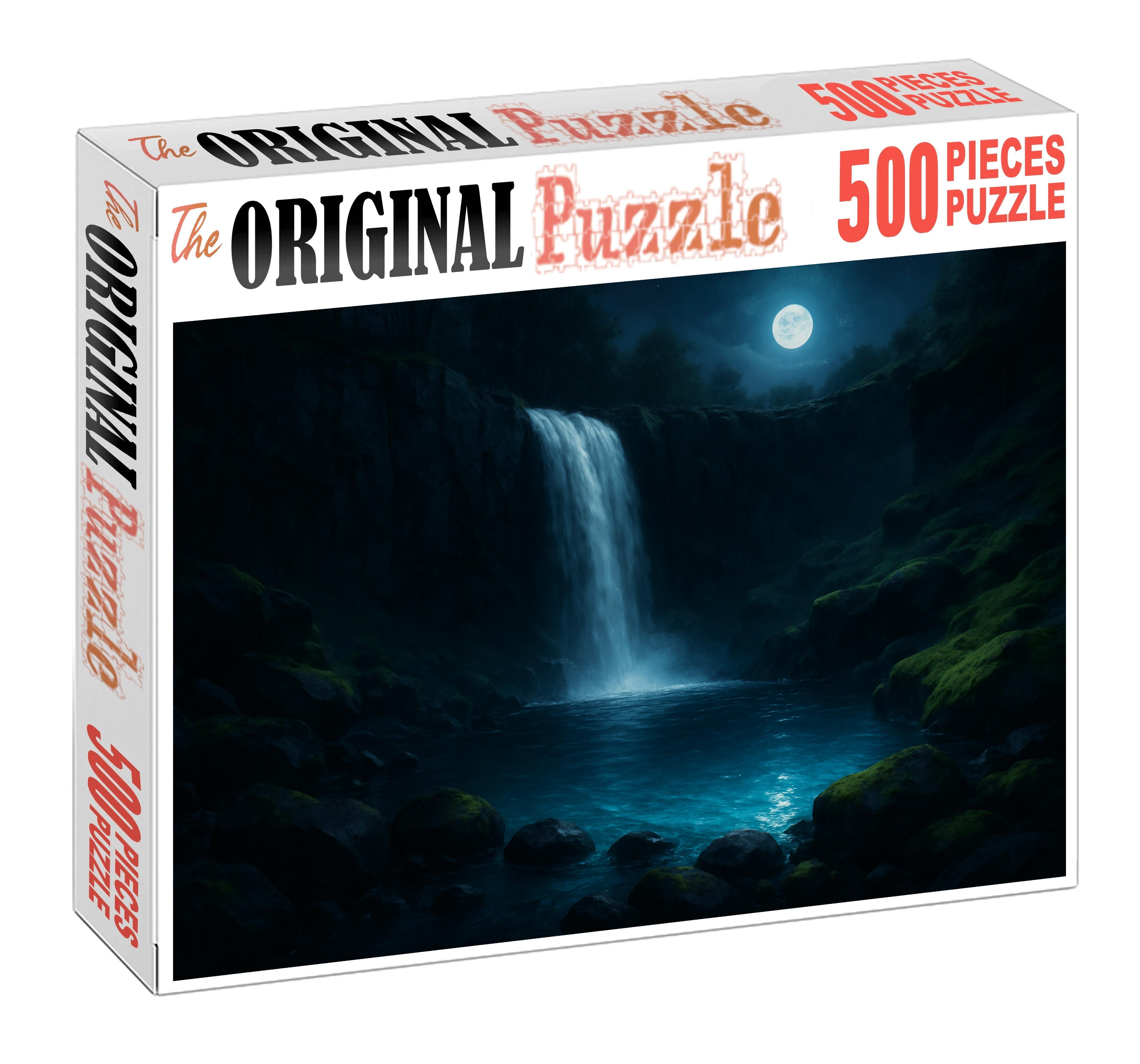 Midnight Sapphire Spillway Large Format Puzzle
