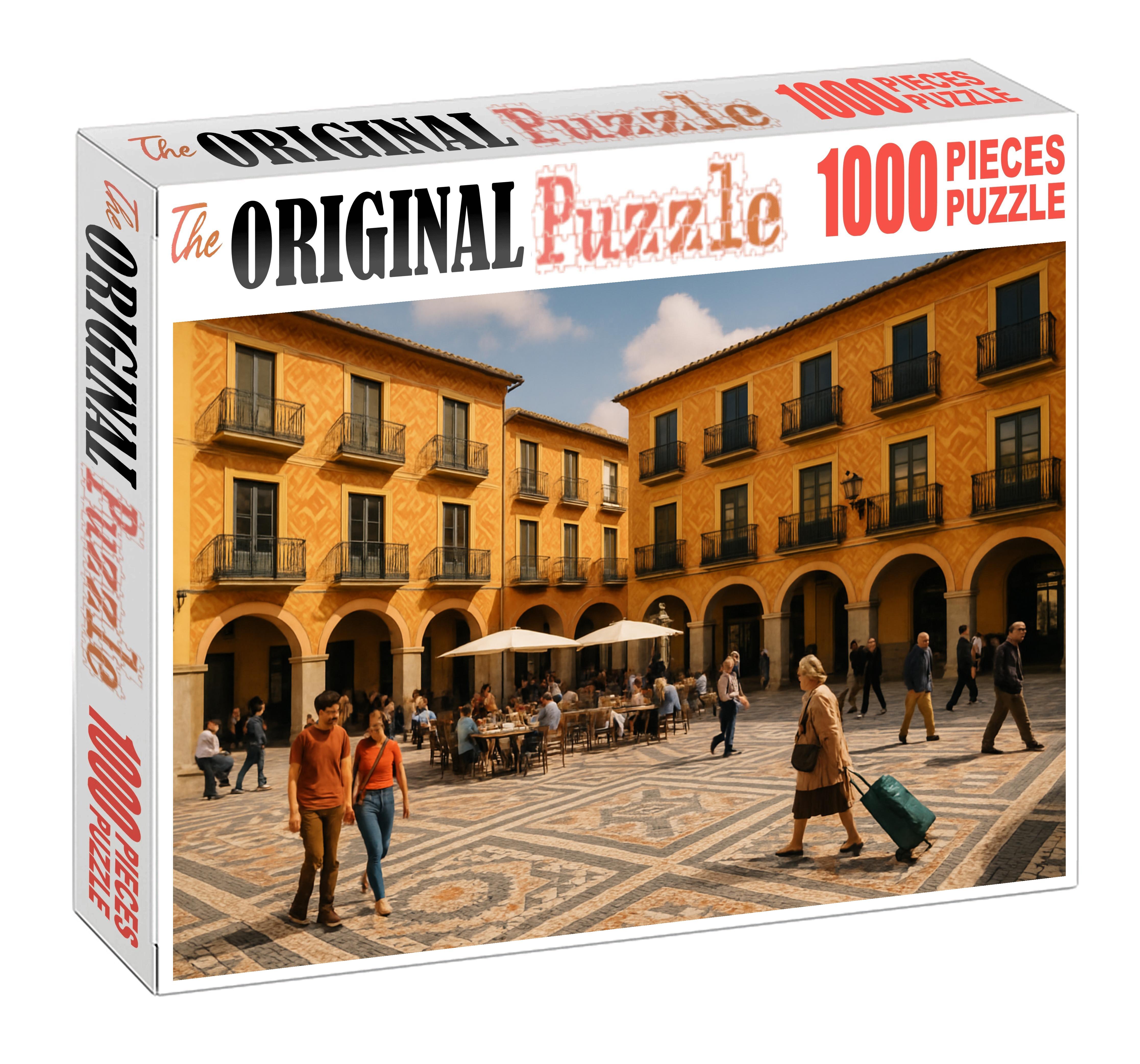 Saffron Square Puzzle For Kids