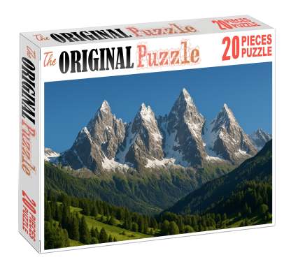 Snow-capped Peak Vista Puzzle Collection