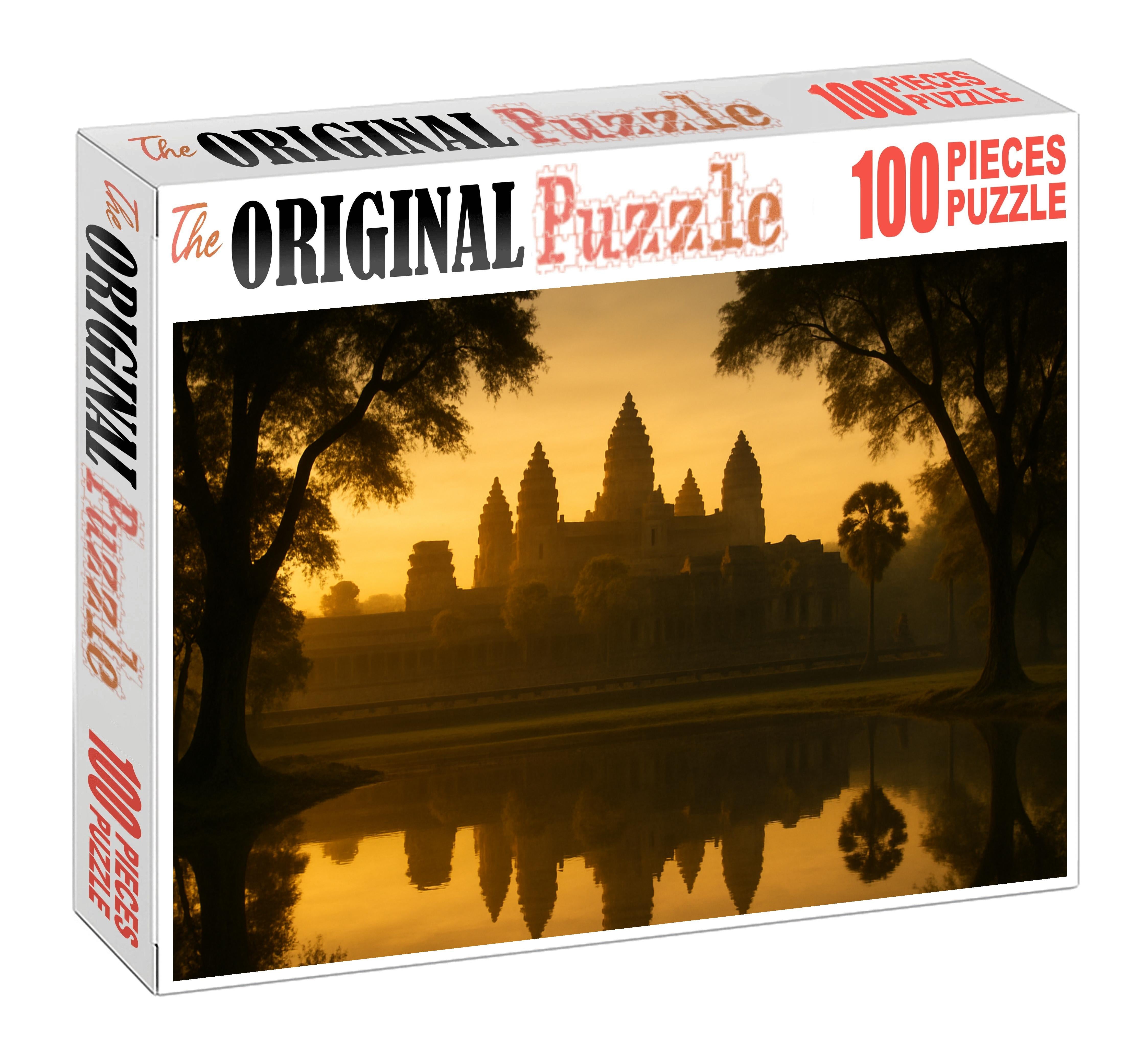 Angkor Wat Siem Reap Cambodia  Recognized By 8012 Globally As The Largest Religious Monument Puzzle Challenge