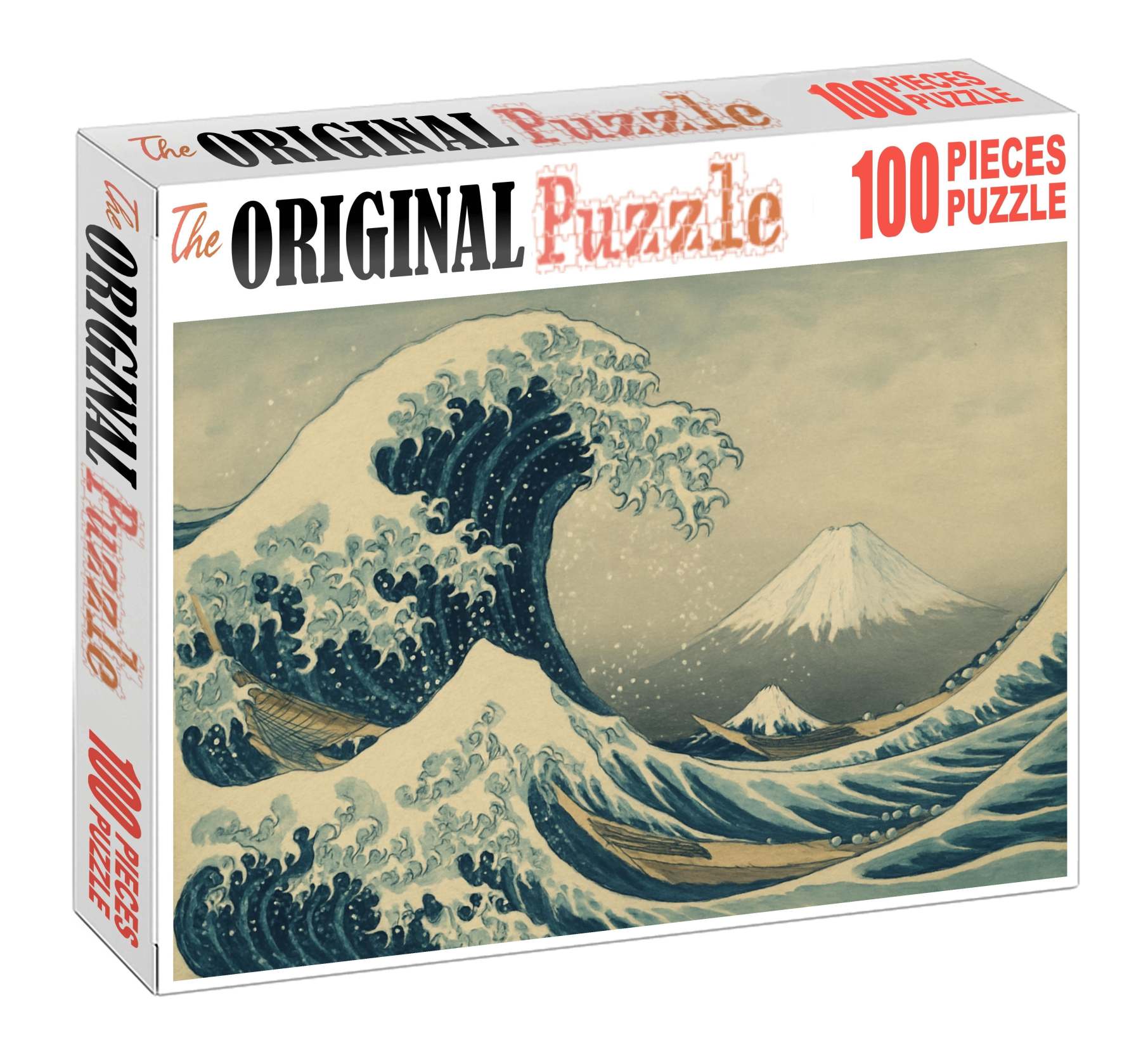The Great Wave Off Shore Premium Puzzle Pieces
