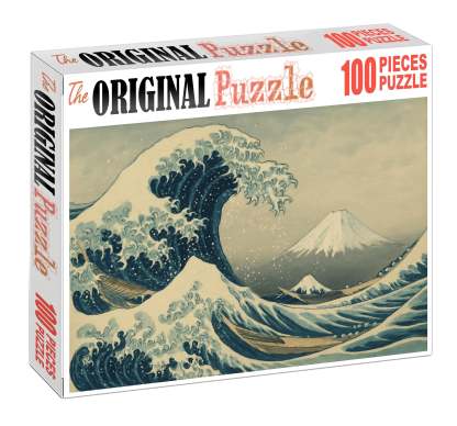 The Great Wave Off Shore Premium Puzzle Pieces