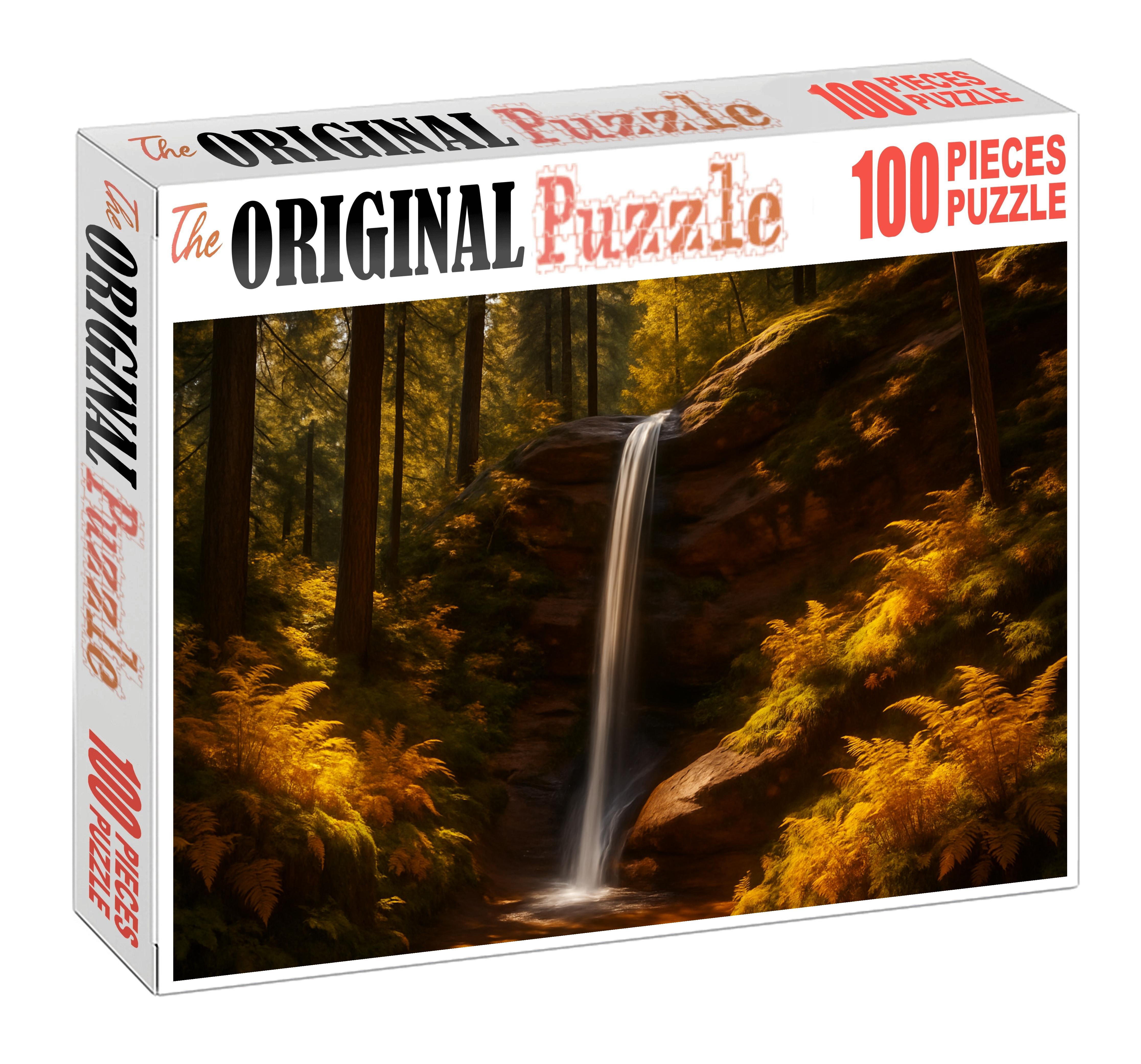 Golden Fern Drift Premium Puzzle Pieces