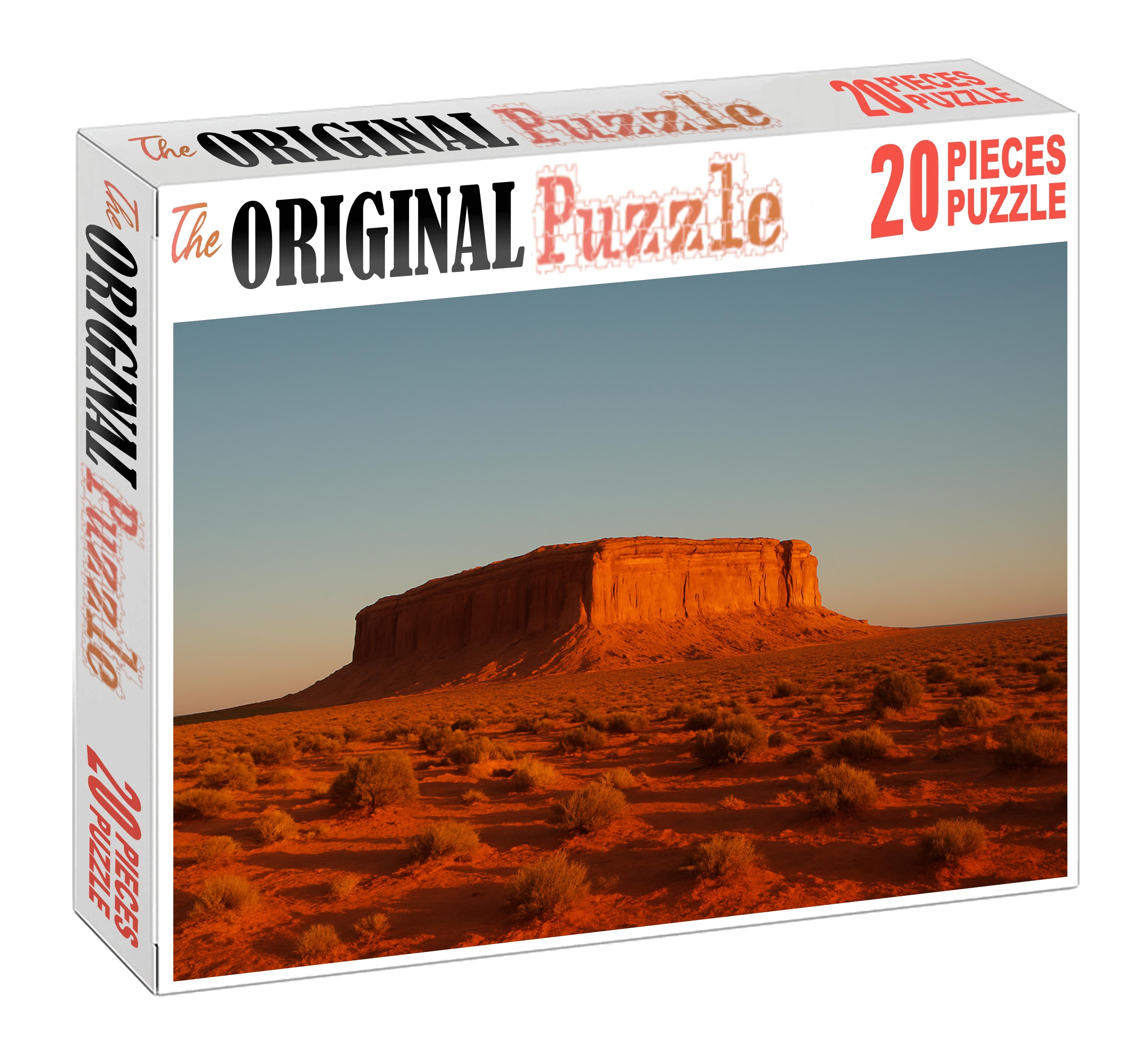 Sunset Amber Plateau Puzzle Collection