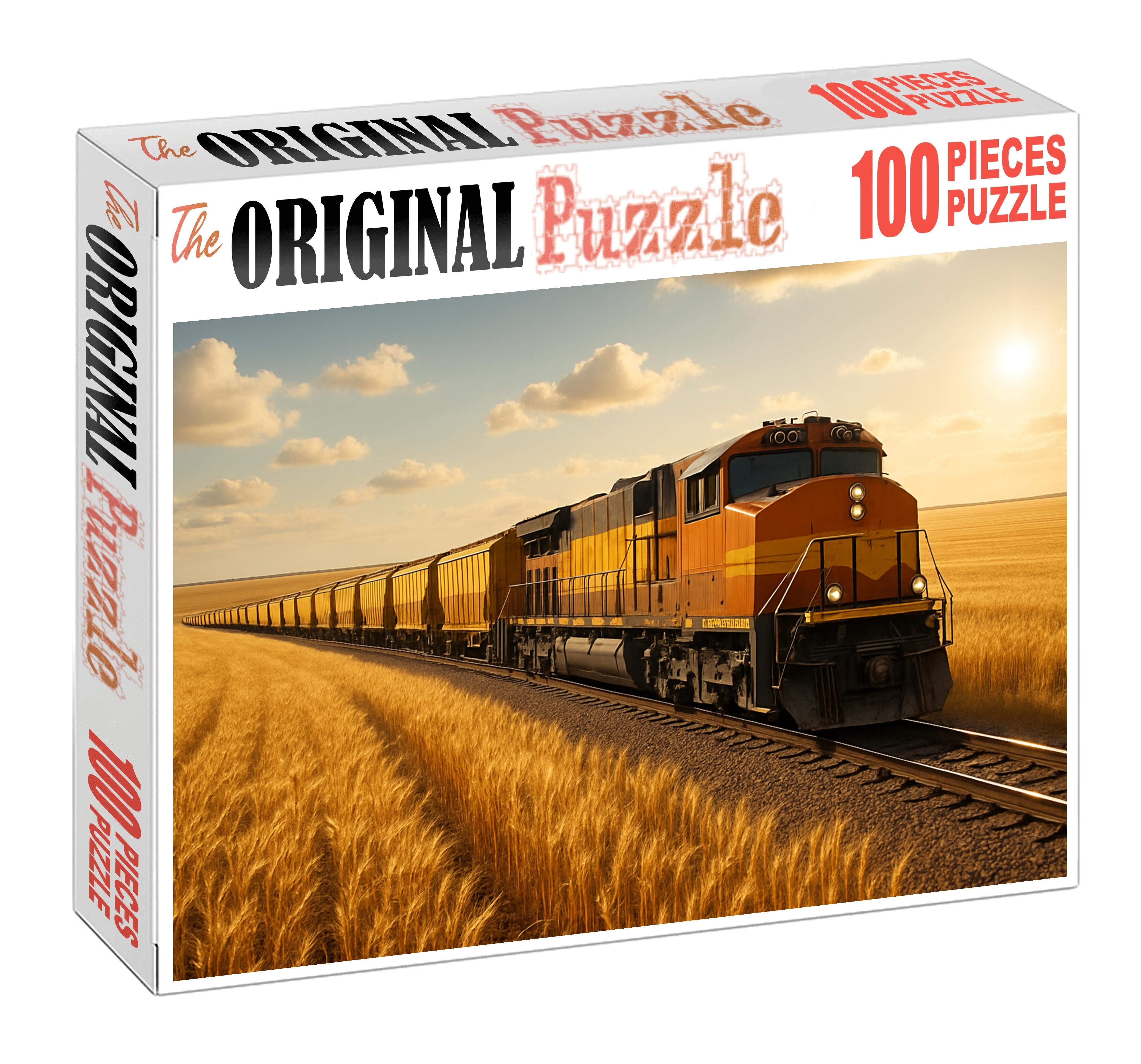 Golden Harvest Grain Hopper 300 Piece Puzzle