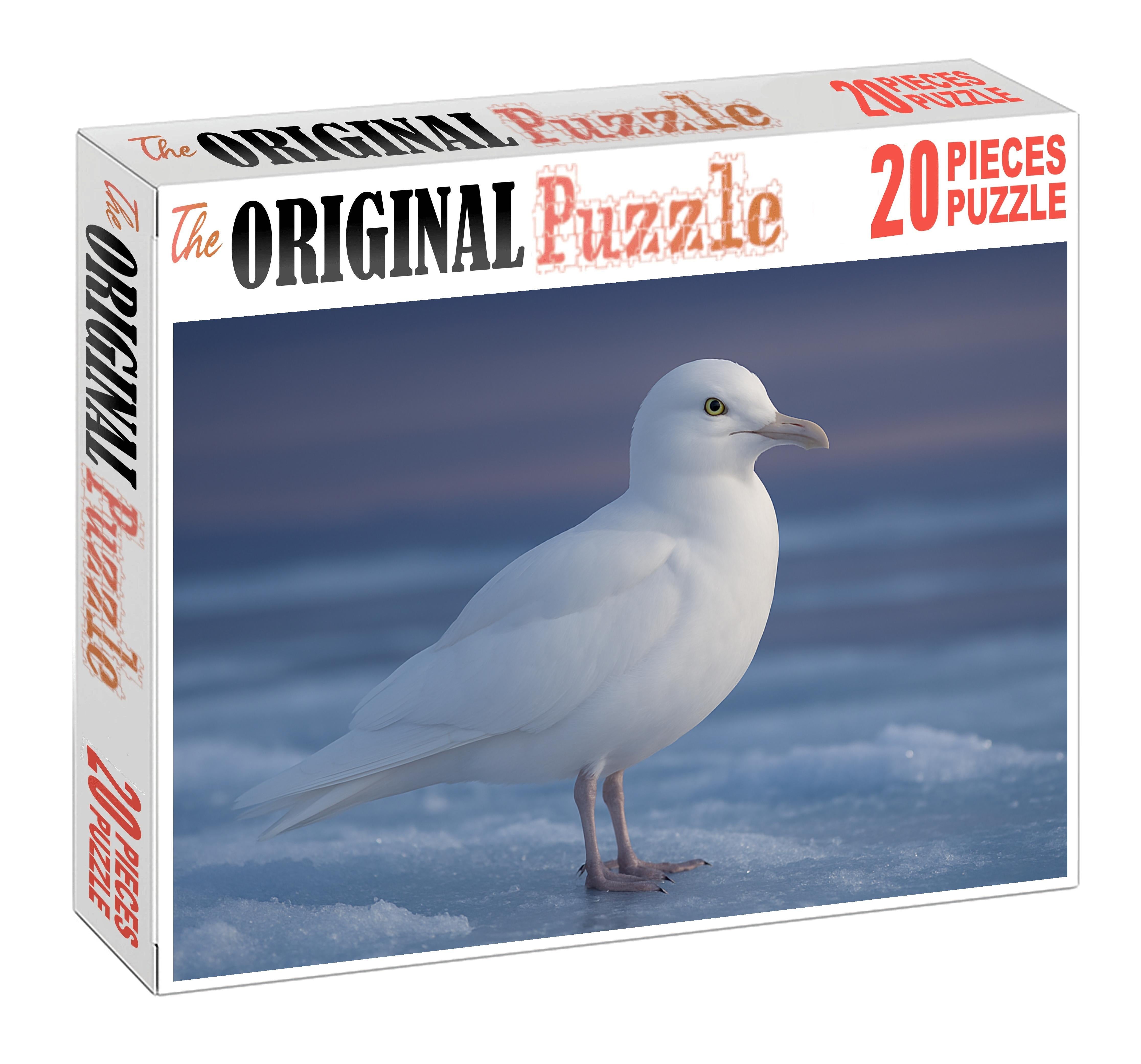 Ivory Gull Arctic Snowscape Specter Family Puzzles