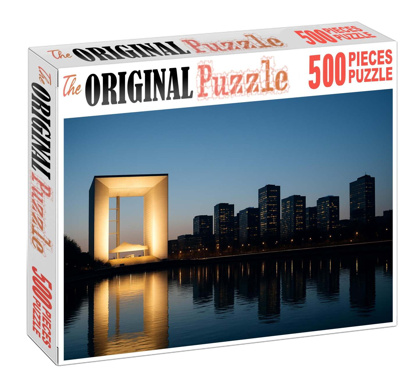 Paris La Dfense Skyline Europe's Leading Business District With Postmodern Skyscrapers 300 Piece Puzzle