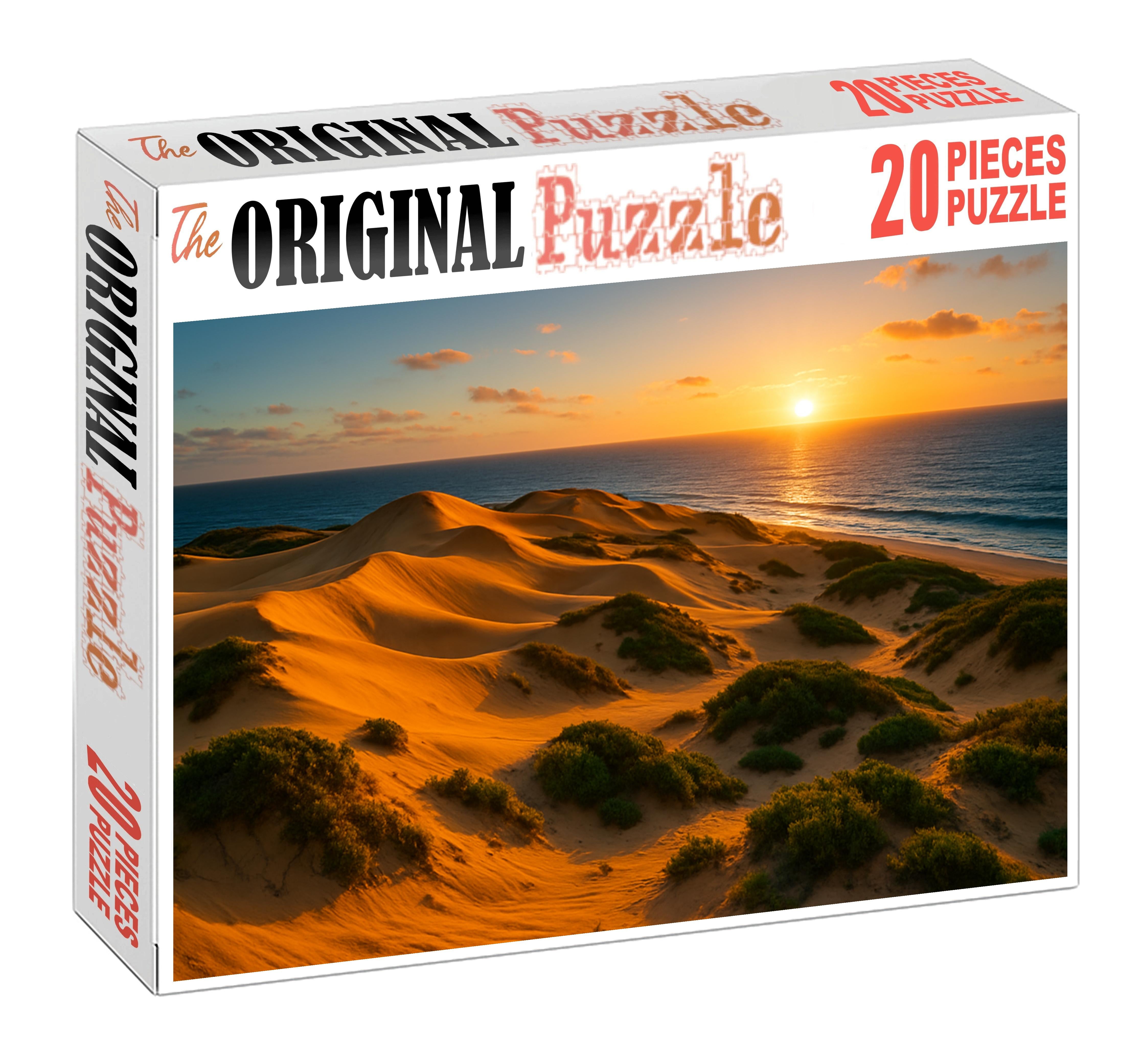 Amber Sand Dunes Puzzle For Kids