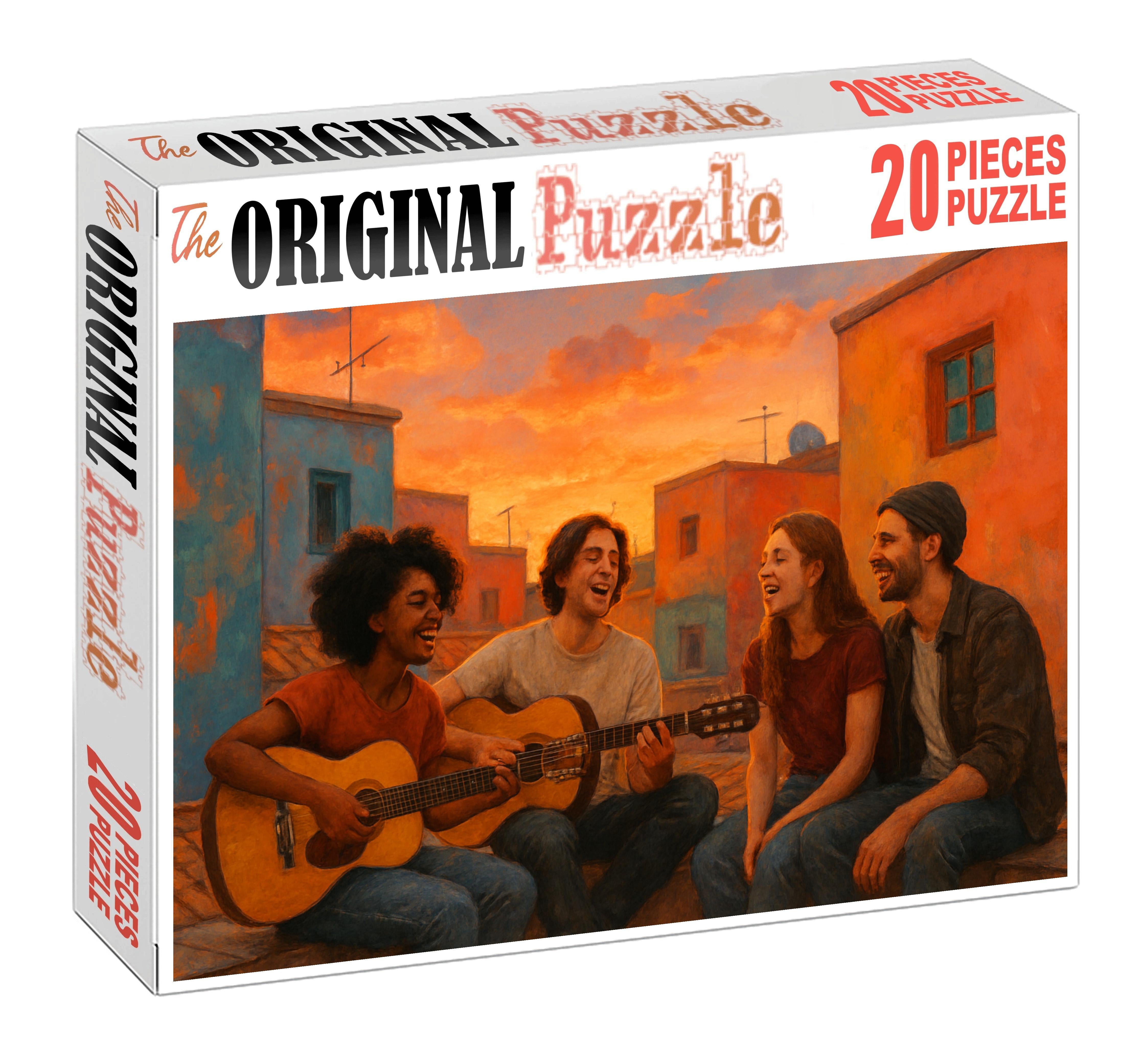 Urban Indie Pop Vibes Unique Puzzle Design