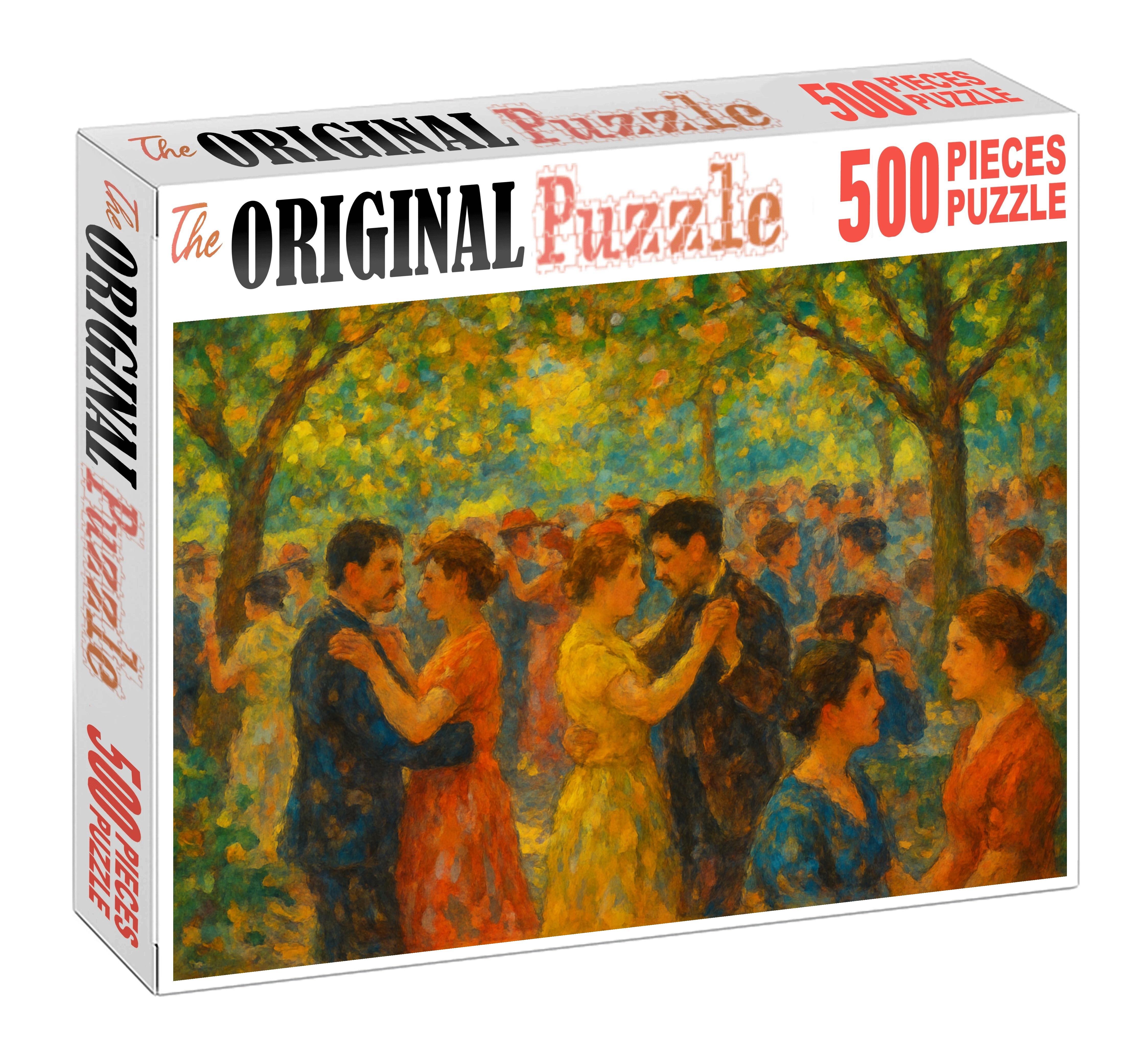 Dance At Le Moulin De La Galette 100 Piece Puzzle