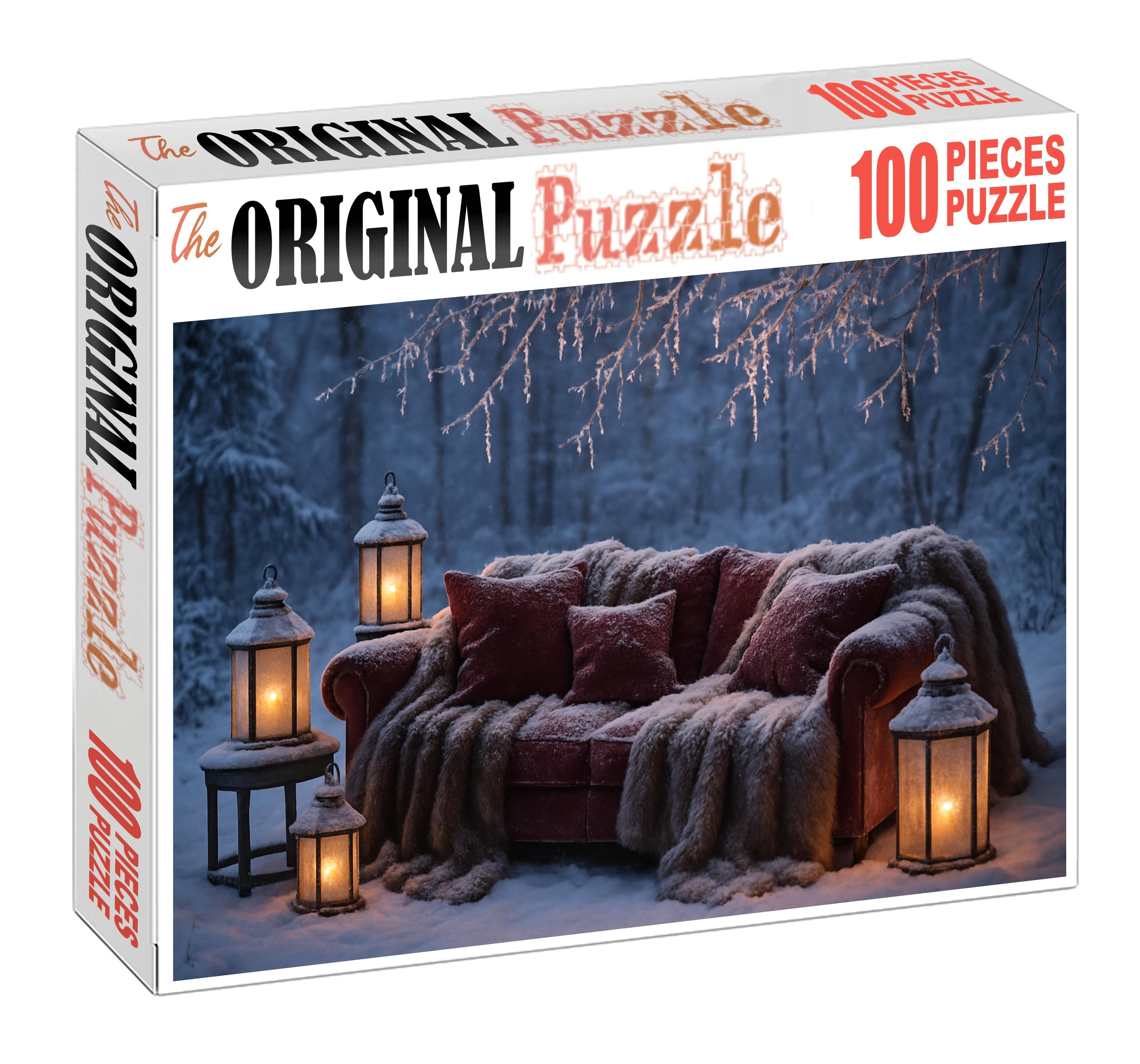 Velvet Snowfall Gathering Plush Fabrics And Twinkling Ice Crystals Puzzle Fun