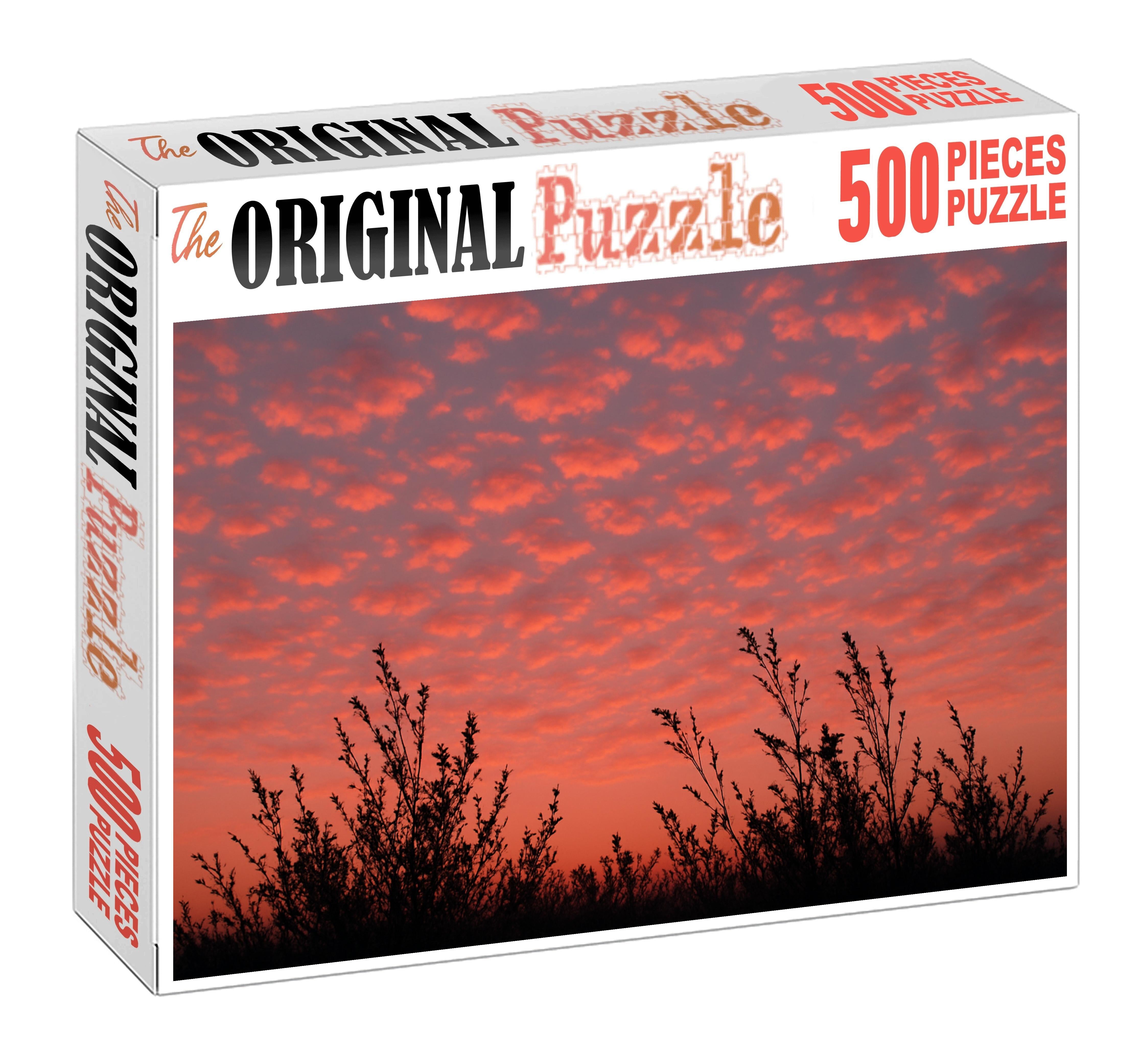 Twilight Coral Radiance Premium Puzzle Pieces