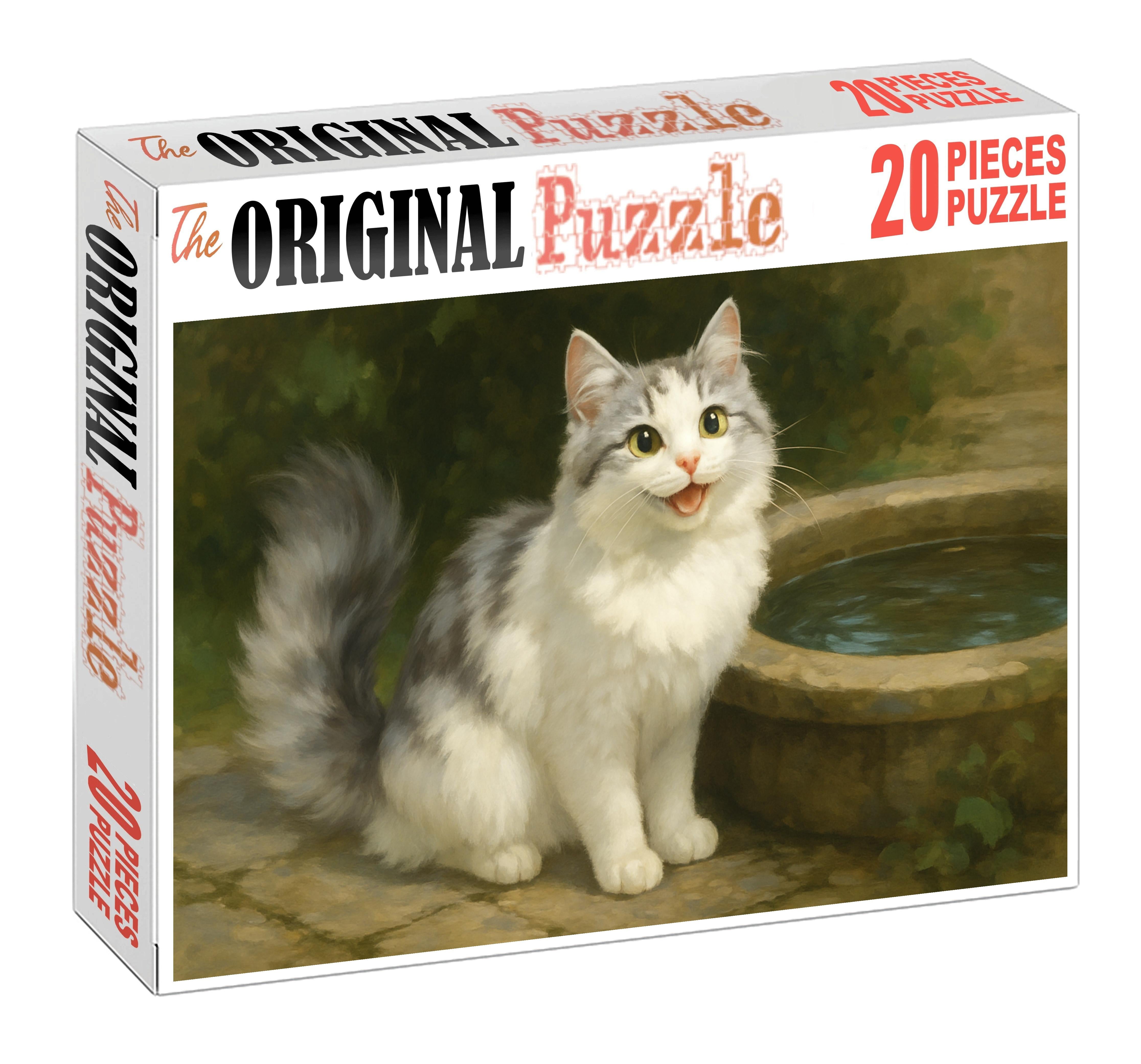 Silver Veil Turkish Van Puzzle Collection