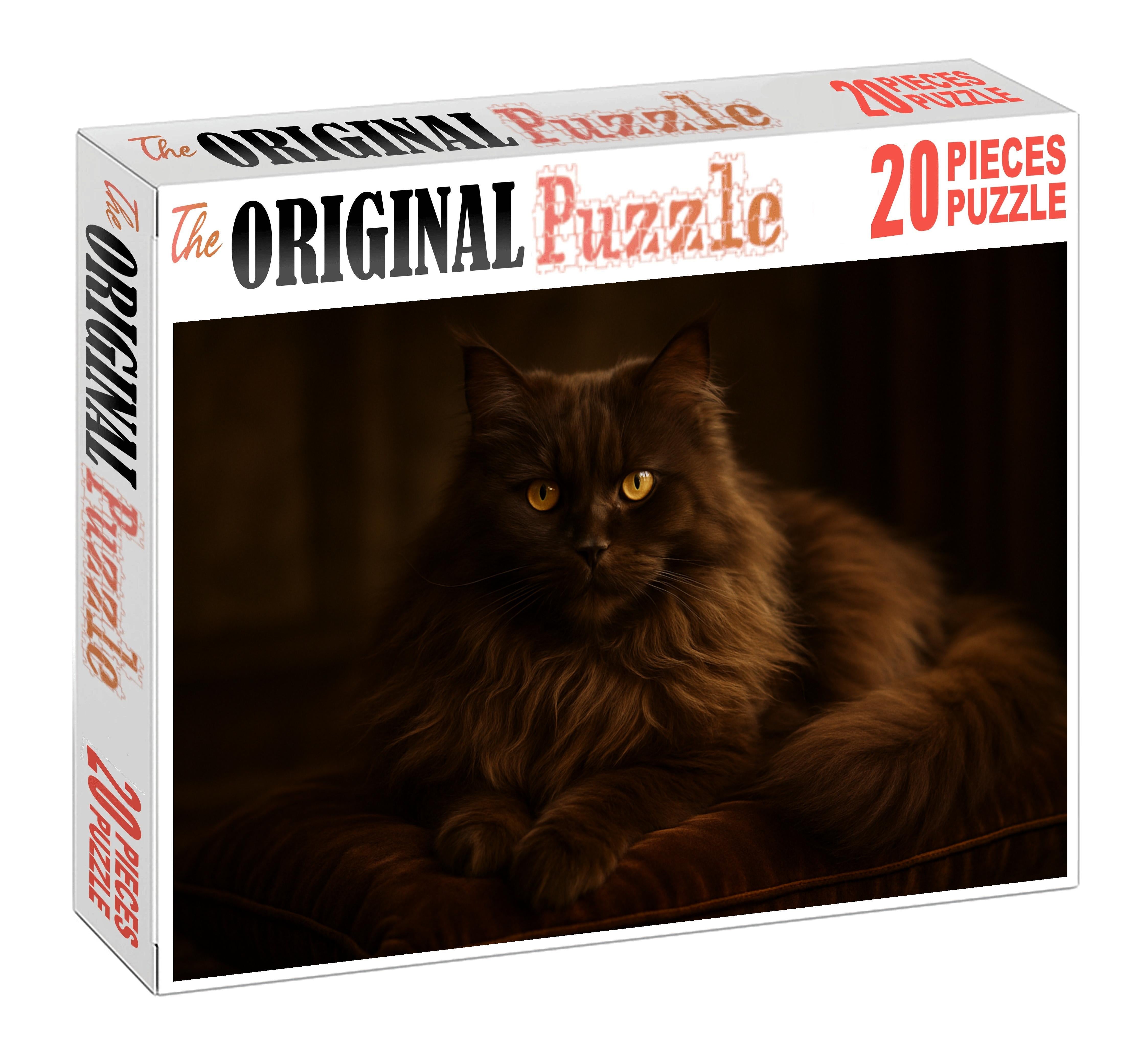 Sable Velvet Rich Brown Longhair With Loyal Temperament Unique Puzzle Design