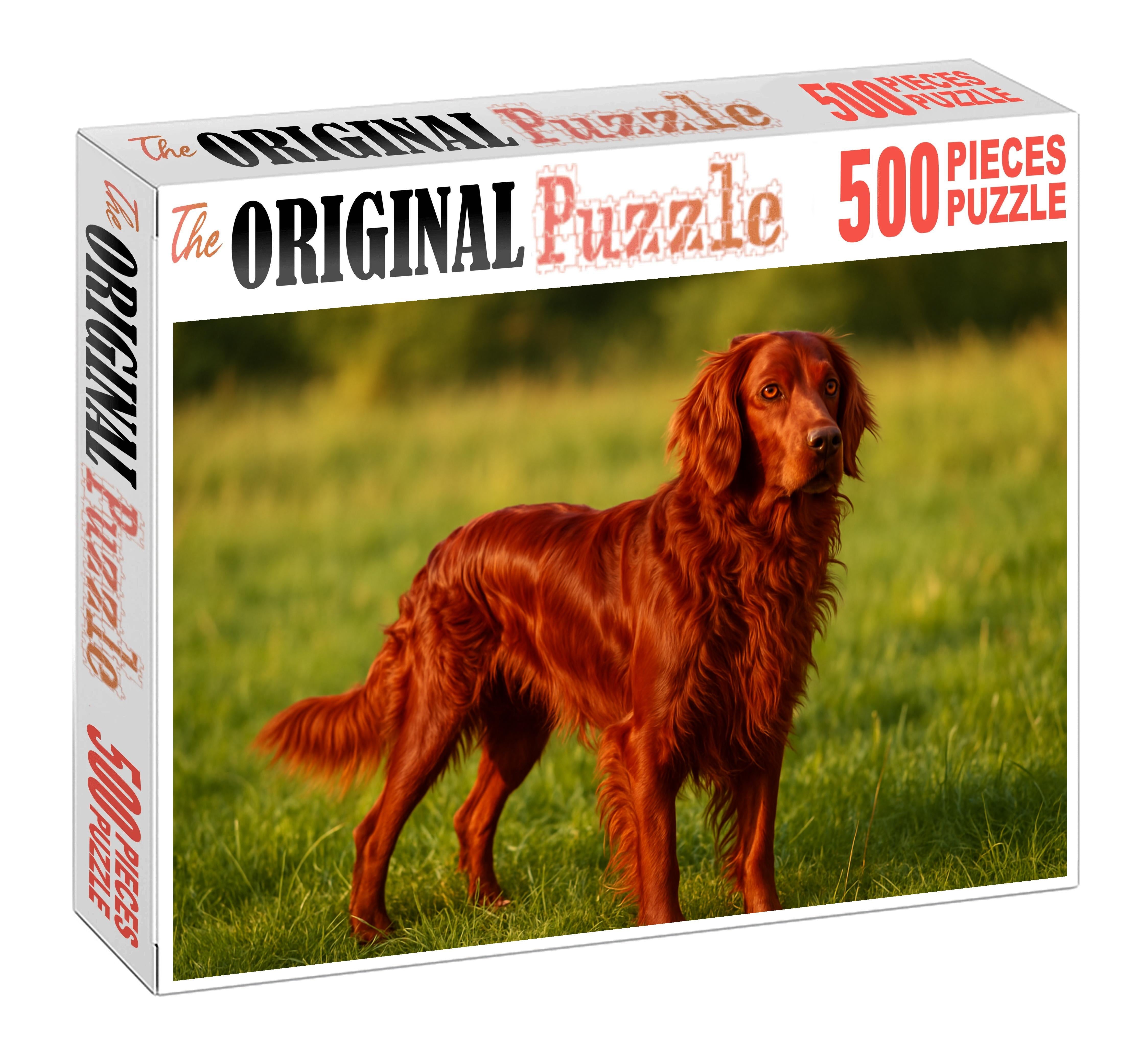 Crimson Ember Family Puzzles