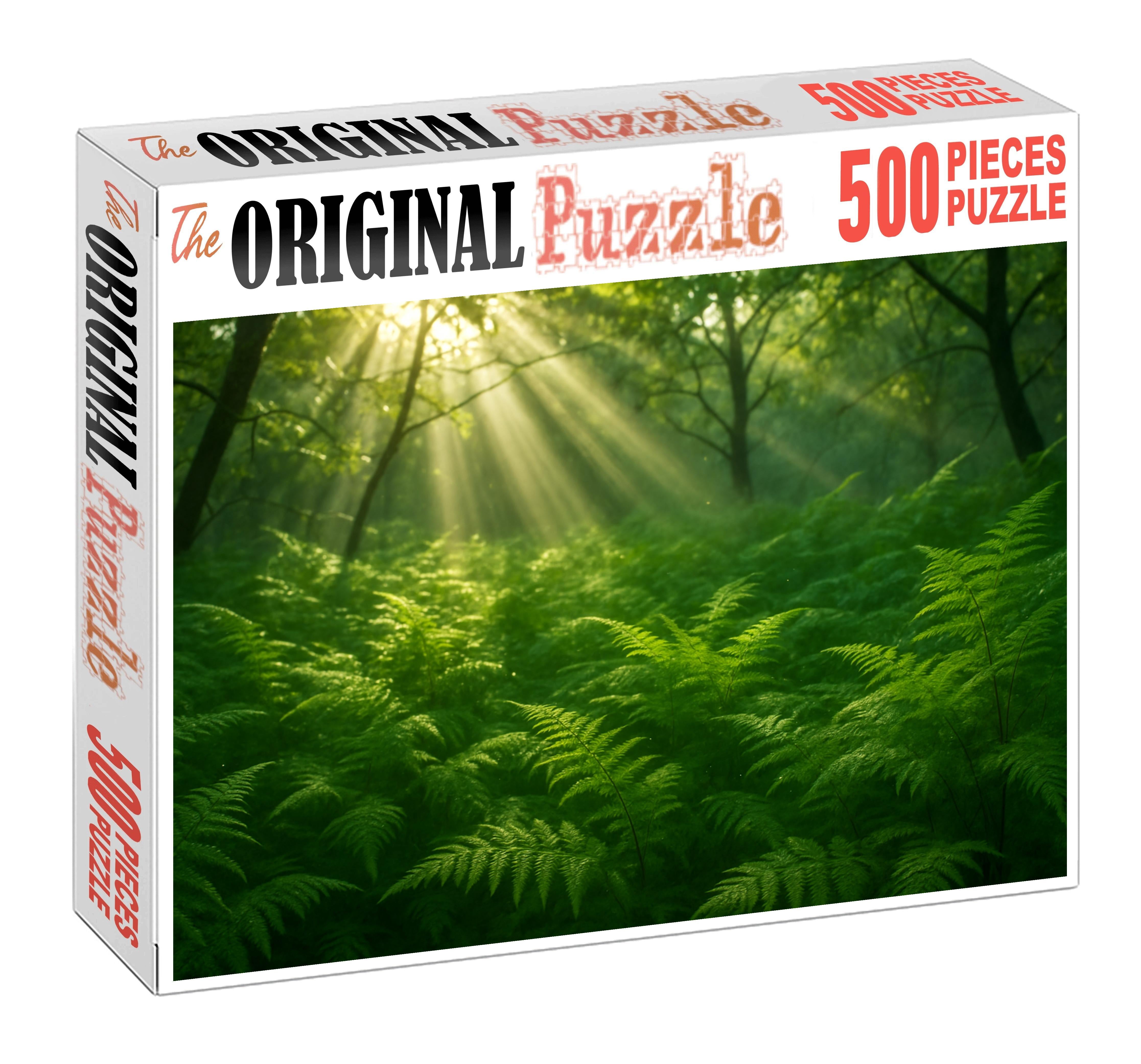 Sunrise Fern Glade Puzzle For Kids