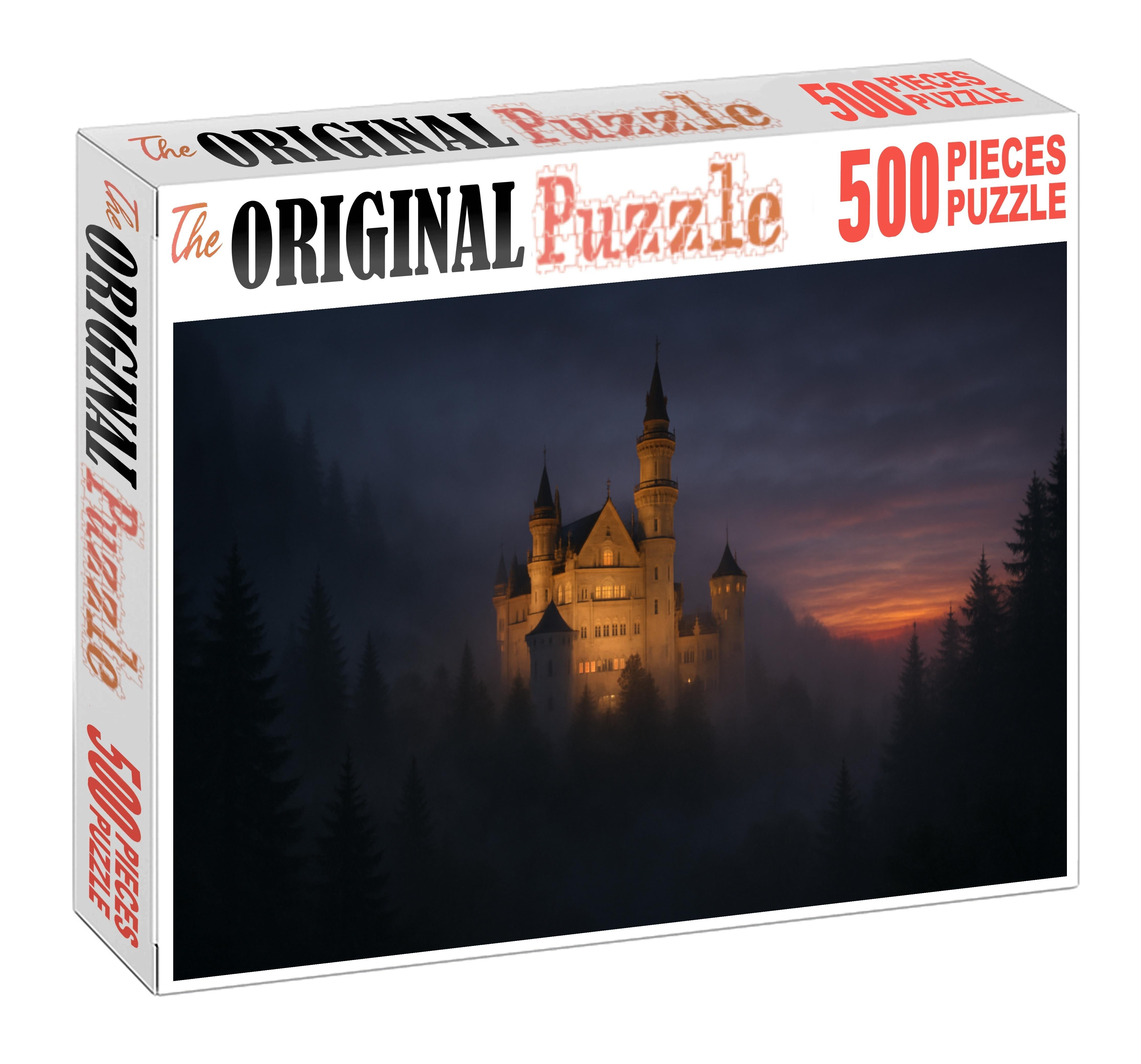 Neuschwanstein Castle Nestled In Bavaria Germany Admired By 7321 Globally As A Fairy-tale Fortress 20 Piece Puzzle
