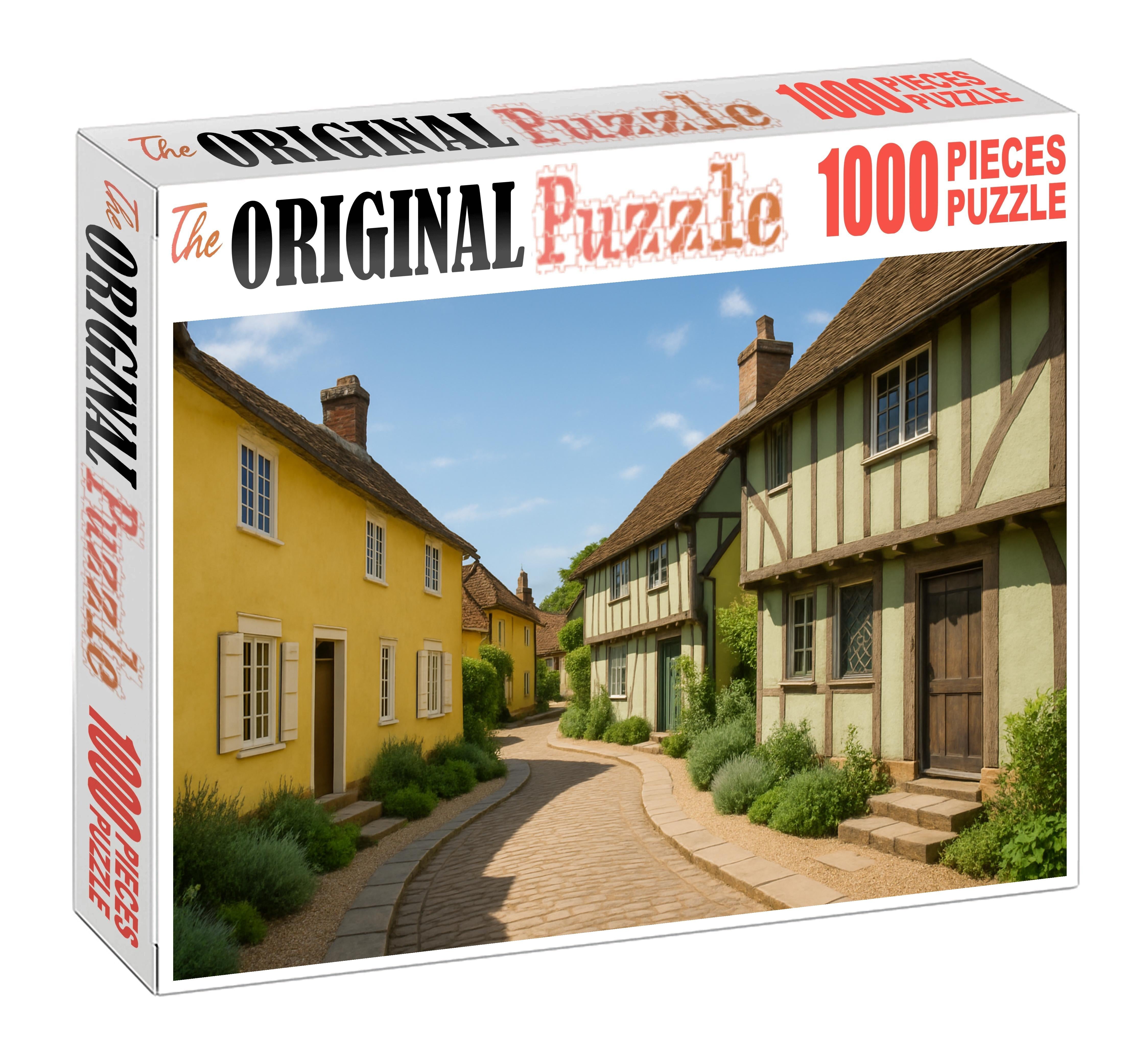 Lemon Sage Crescent 200 Piece Puzzle
