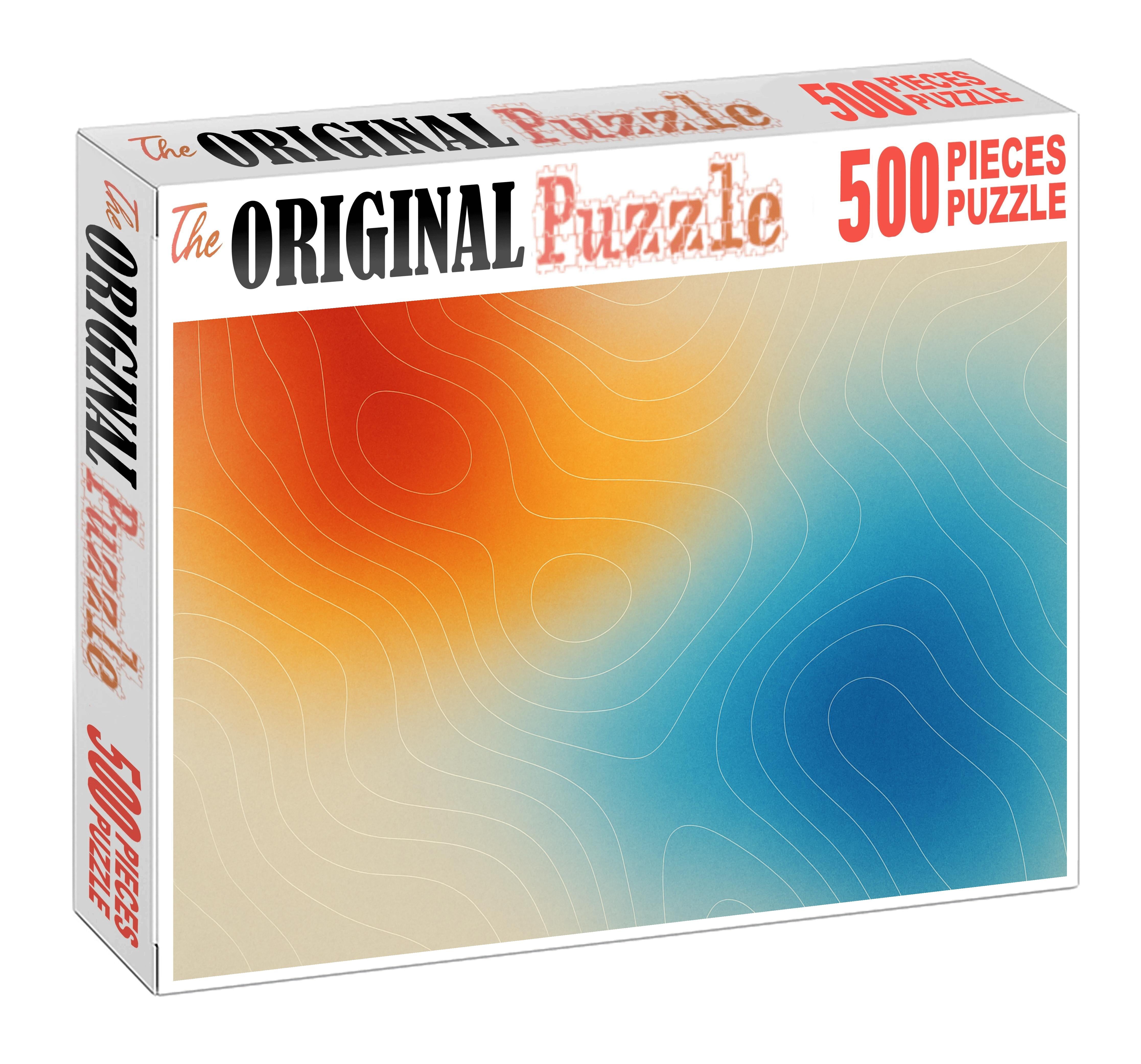 Thermal Gradient Contour Map Challenging Puzzles