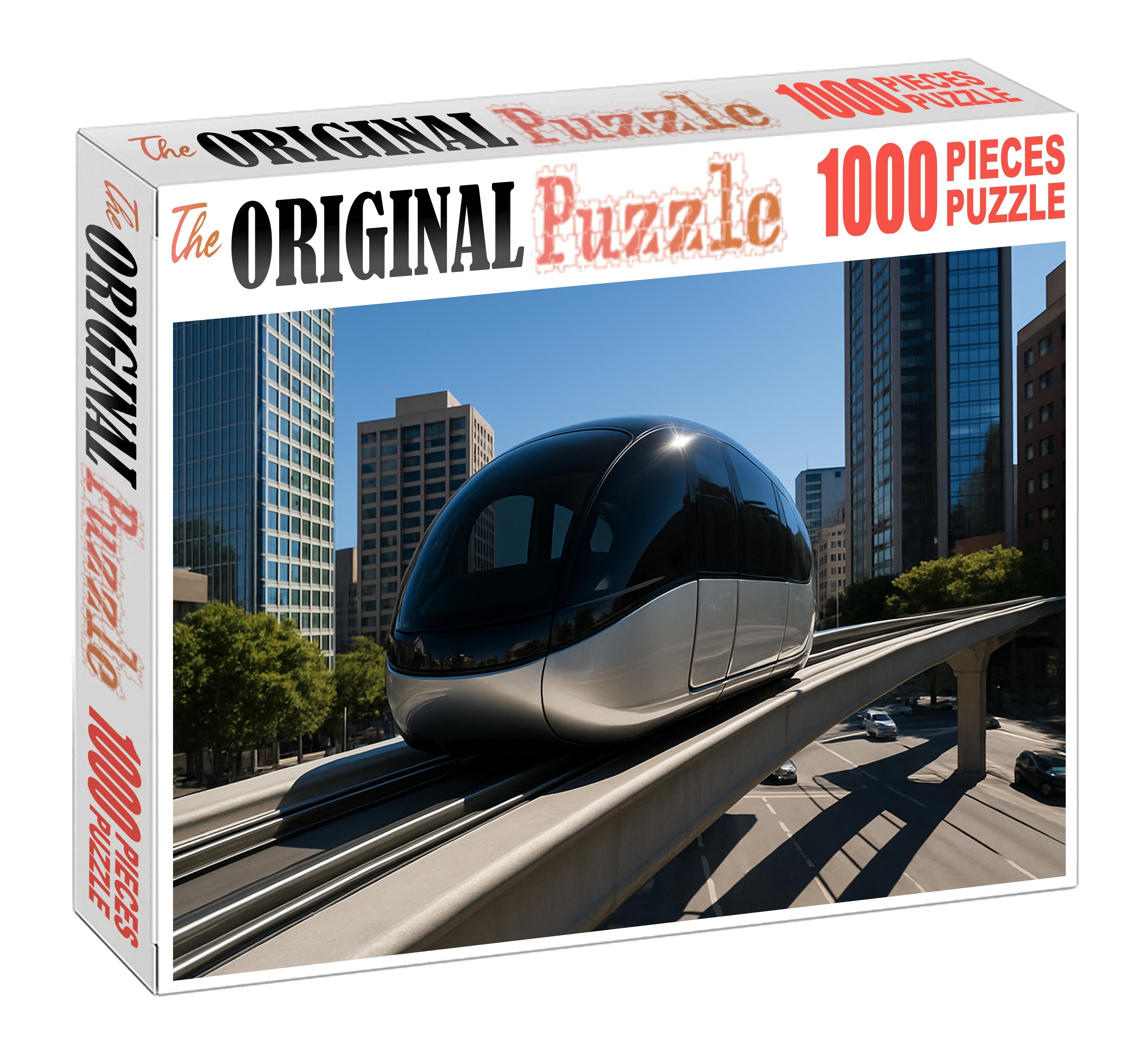 Compressed Air Personal Rapid Transit Pod 1000 Piece Puzzle