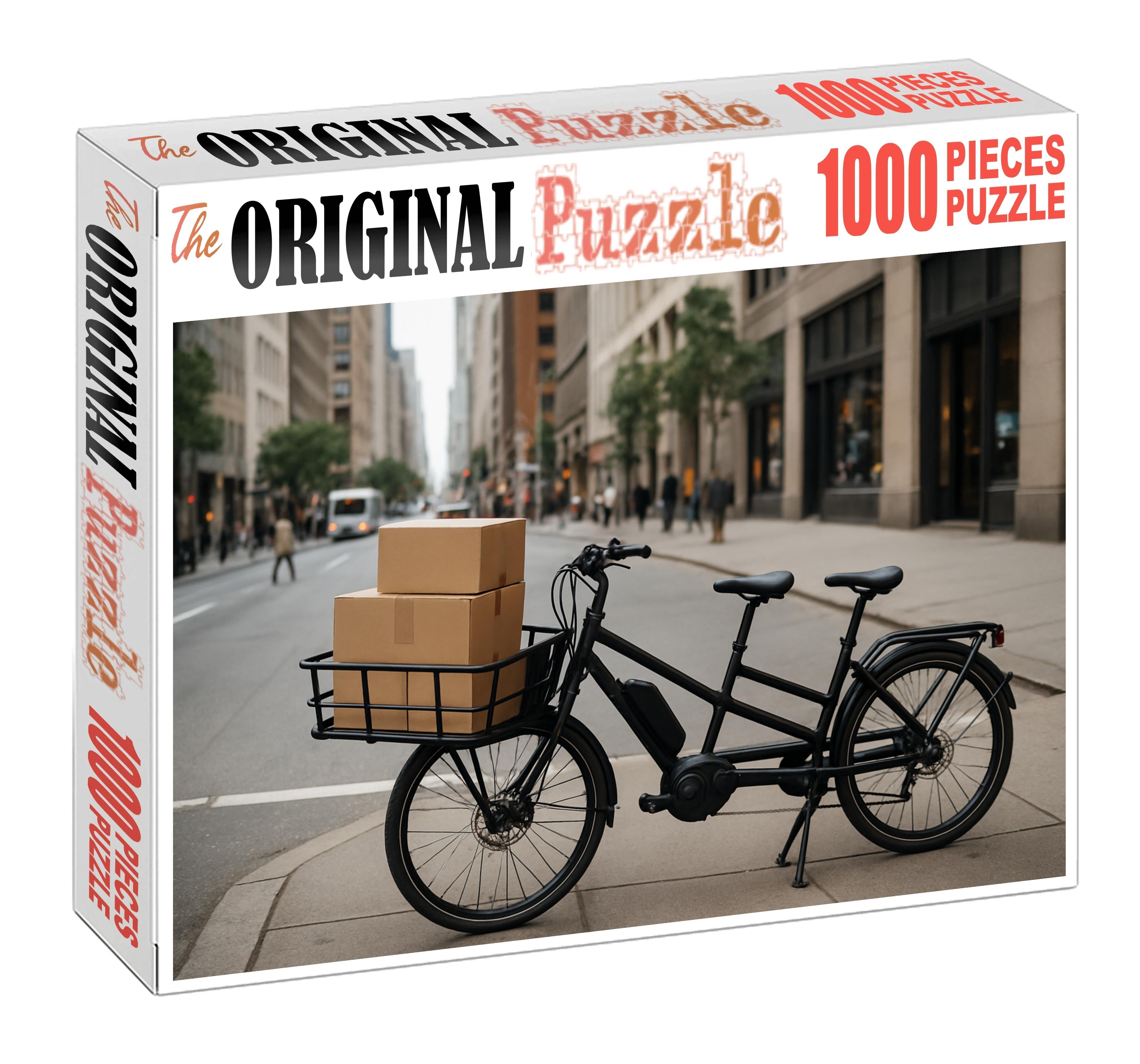 Electric Tandem Cargo Bike Easy Puzzles