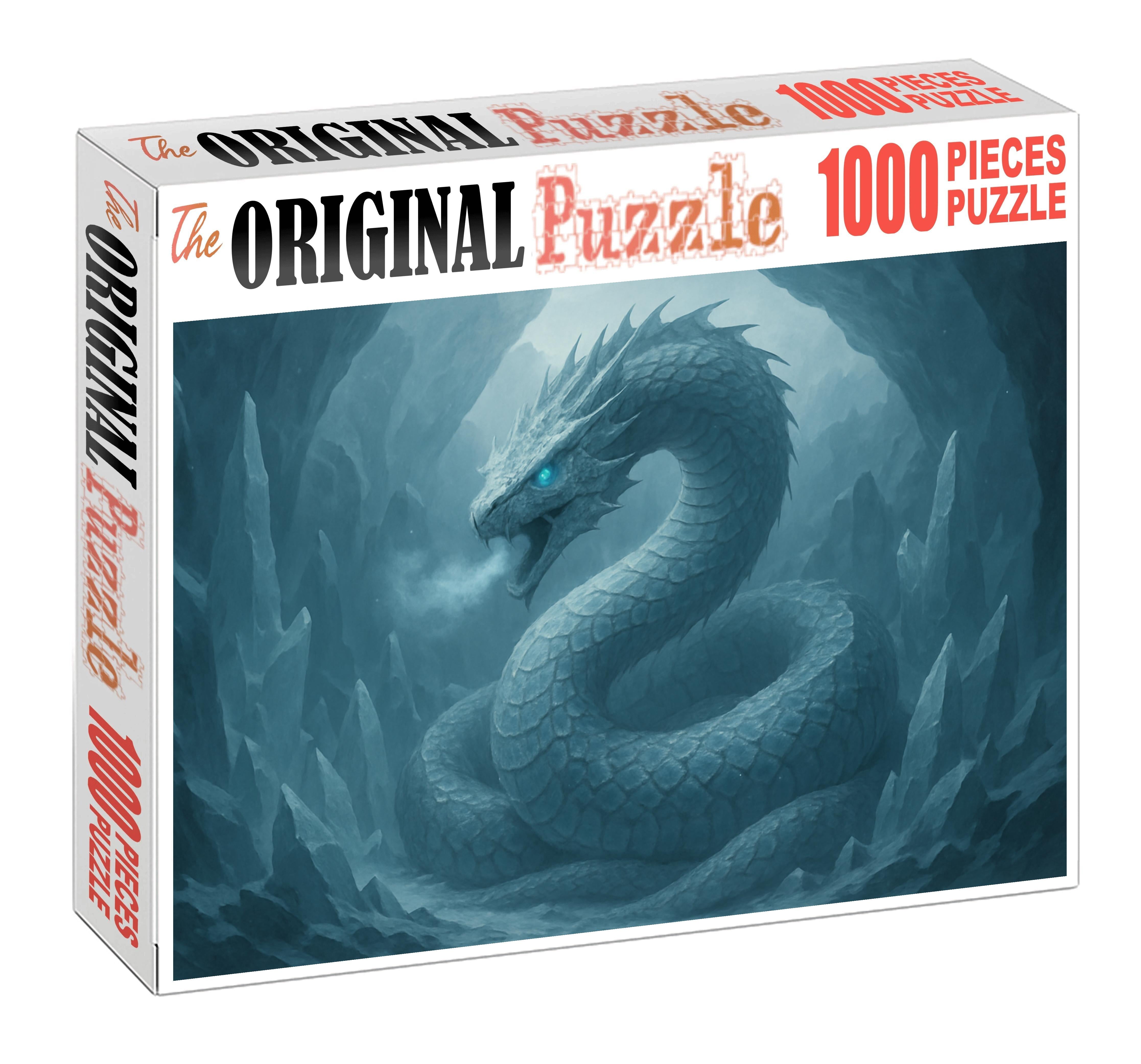 Glacier Maw Basilisk Frozen Terror Of The Shattered Ice Puzzle For Adults