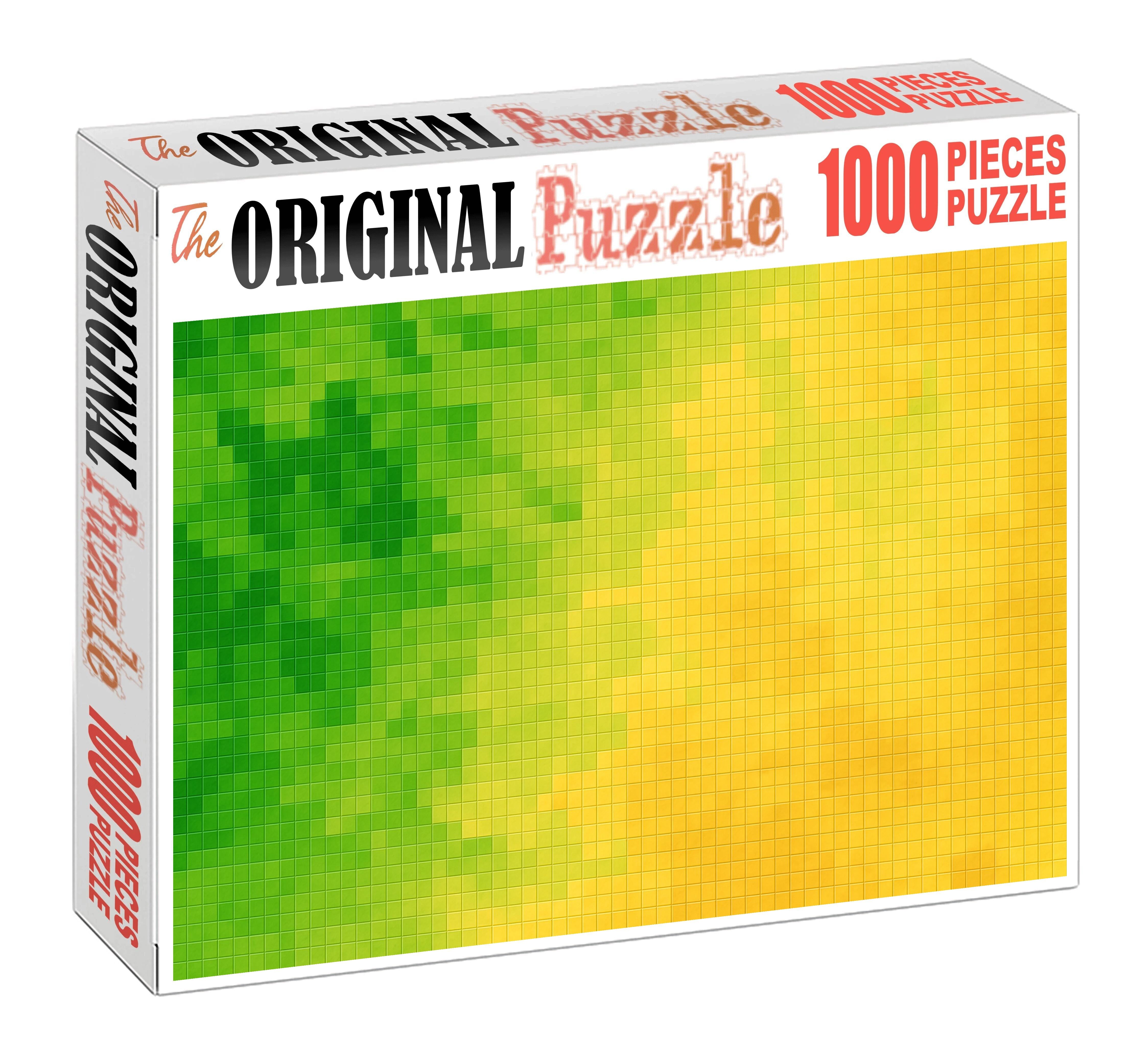 Vegetation Density Raster Visualization Puzzle Collection