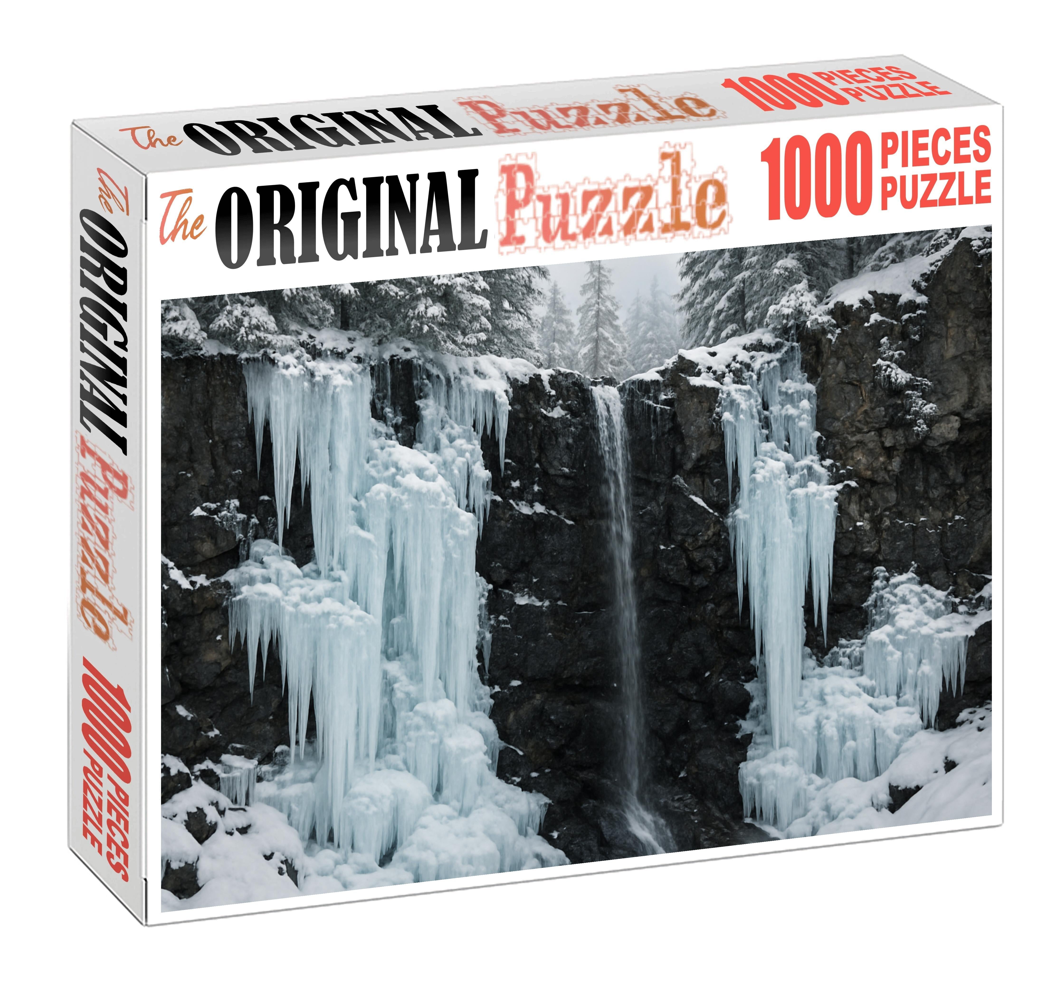 Frozen Sapphire Veil 100 Piece Puzzle