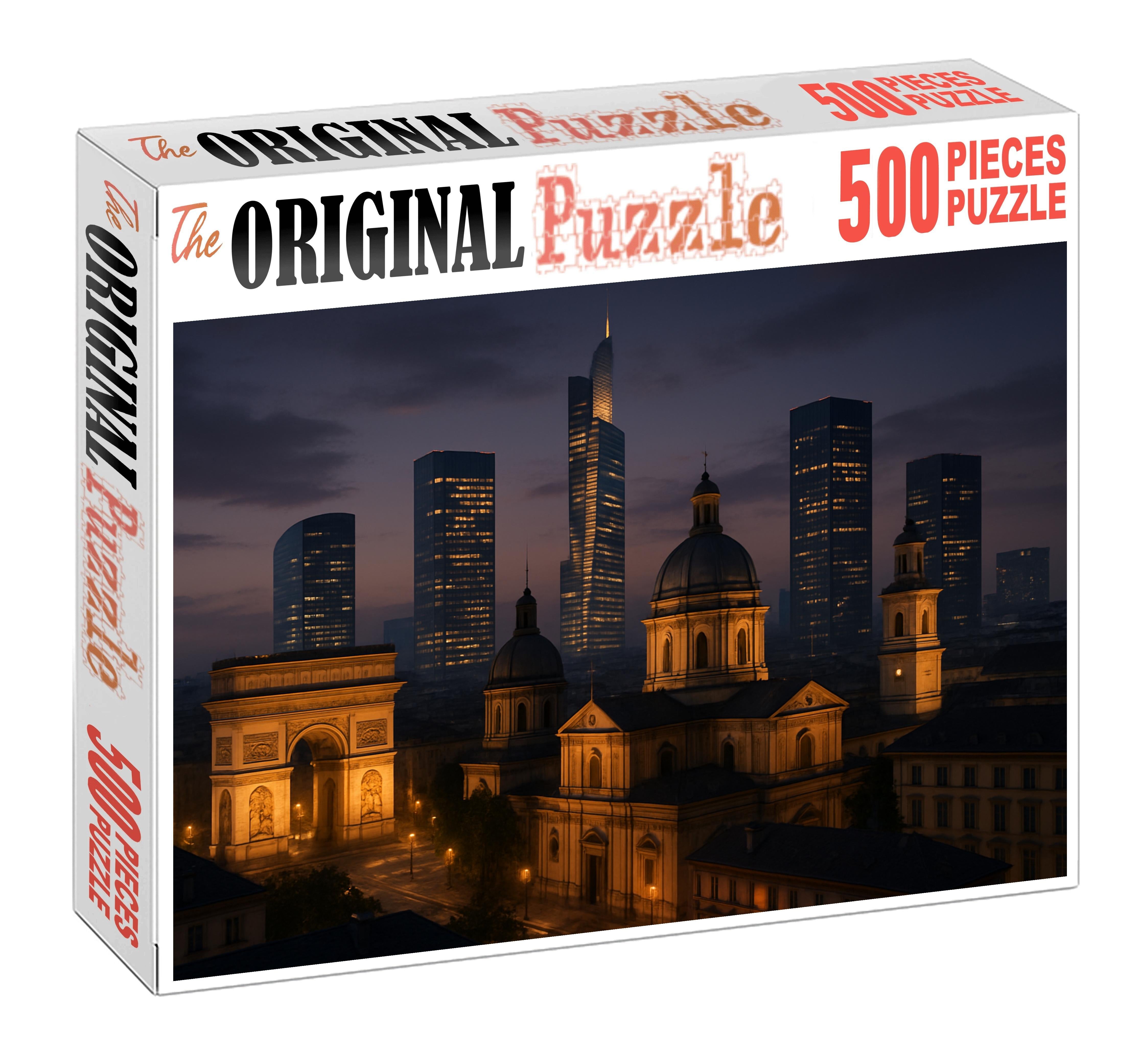 Berlin Skyline Historic And Modern Blend Anchored By The Tv Tower And Brandenburg Gate Structures Puzzle Challenge