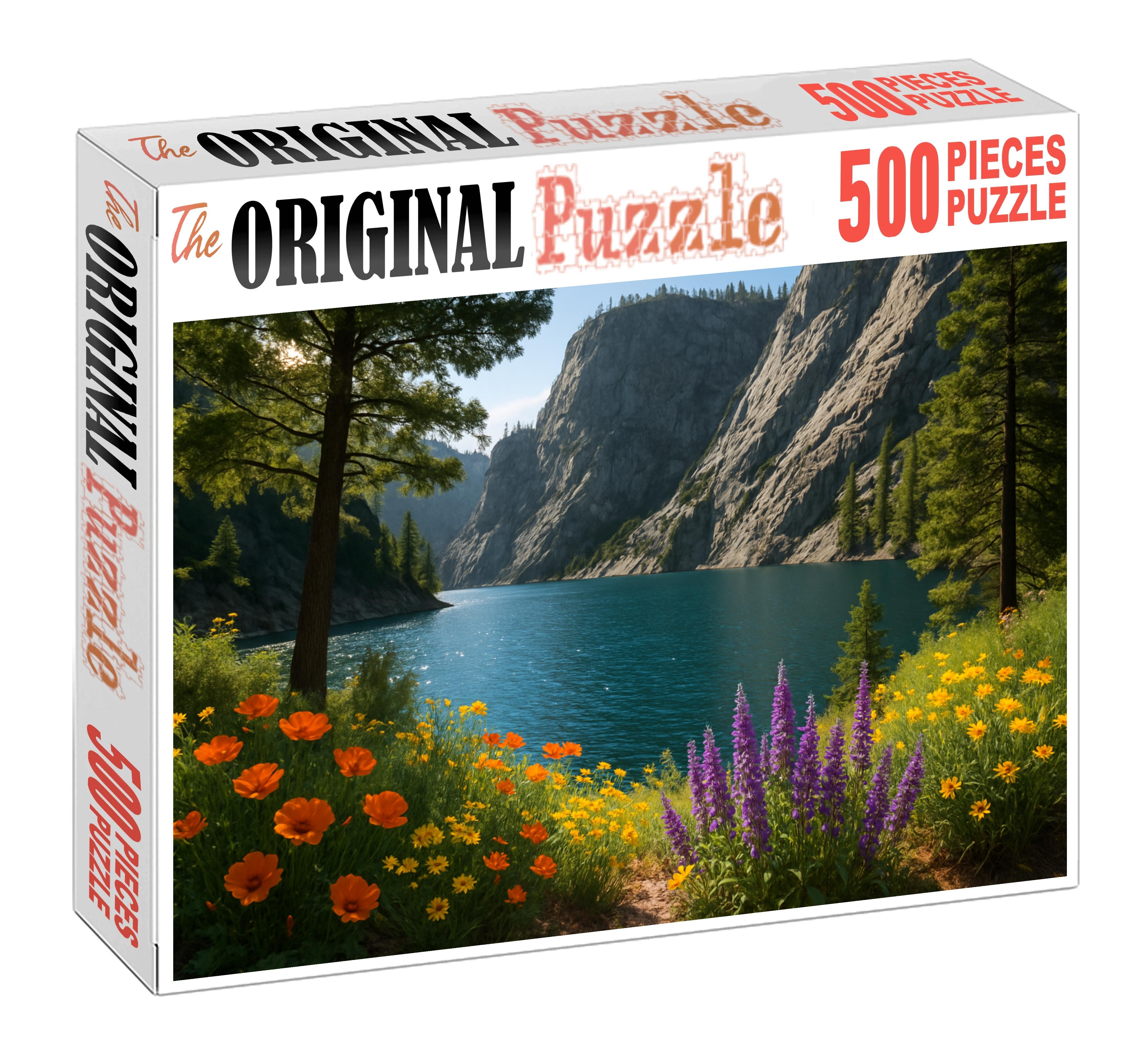 Cobalt Lake Sanctuary Puzzle For Kids