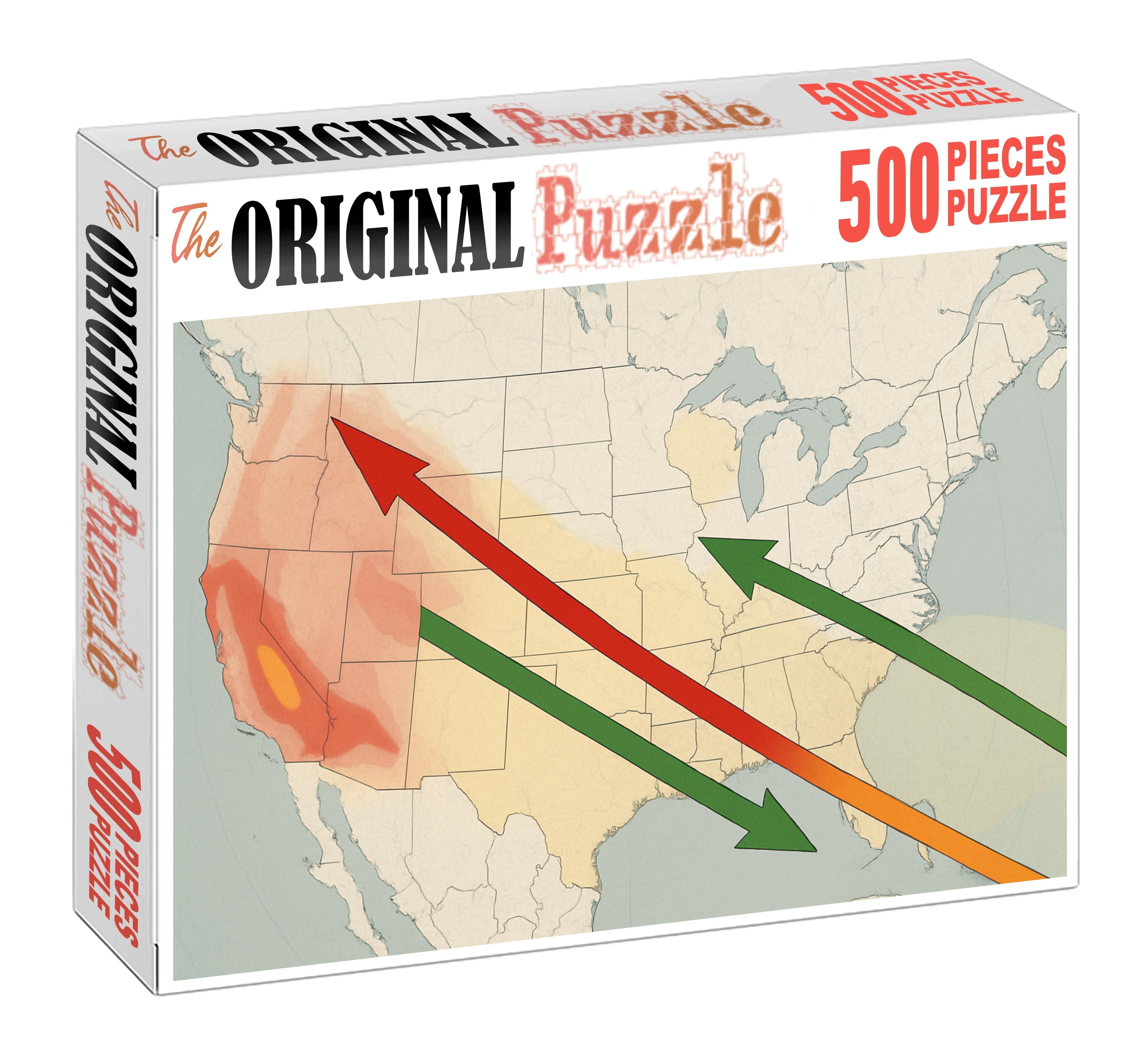 Tectonic Plate Boundary Diagram Mini Puzzle