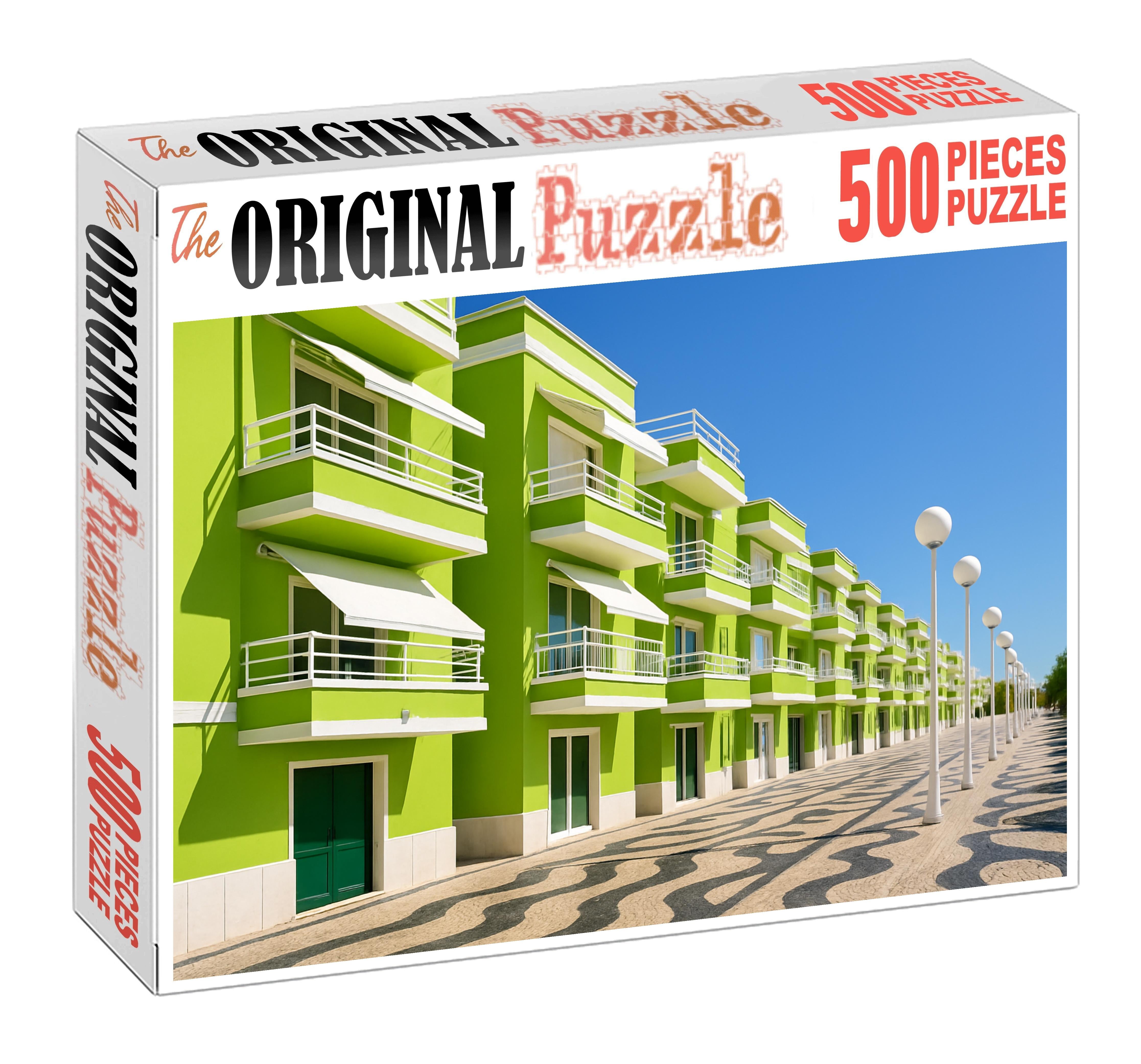 Lime Terrace Promenade 100 Piece Puzzle