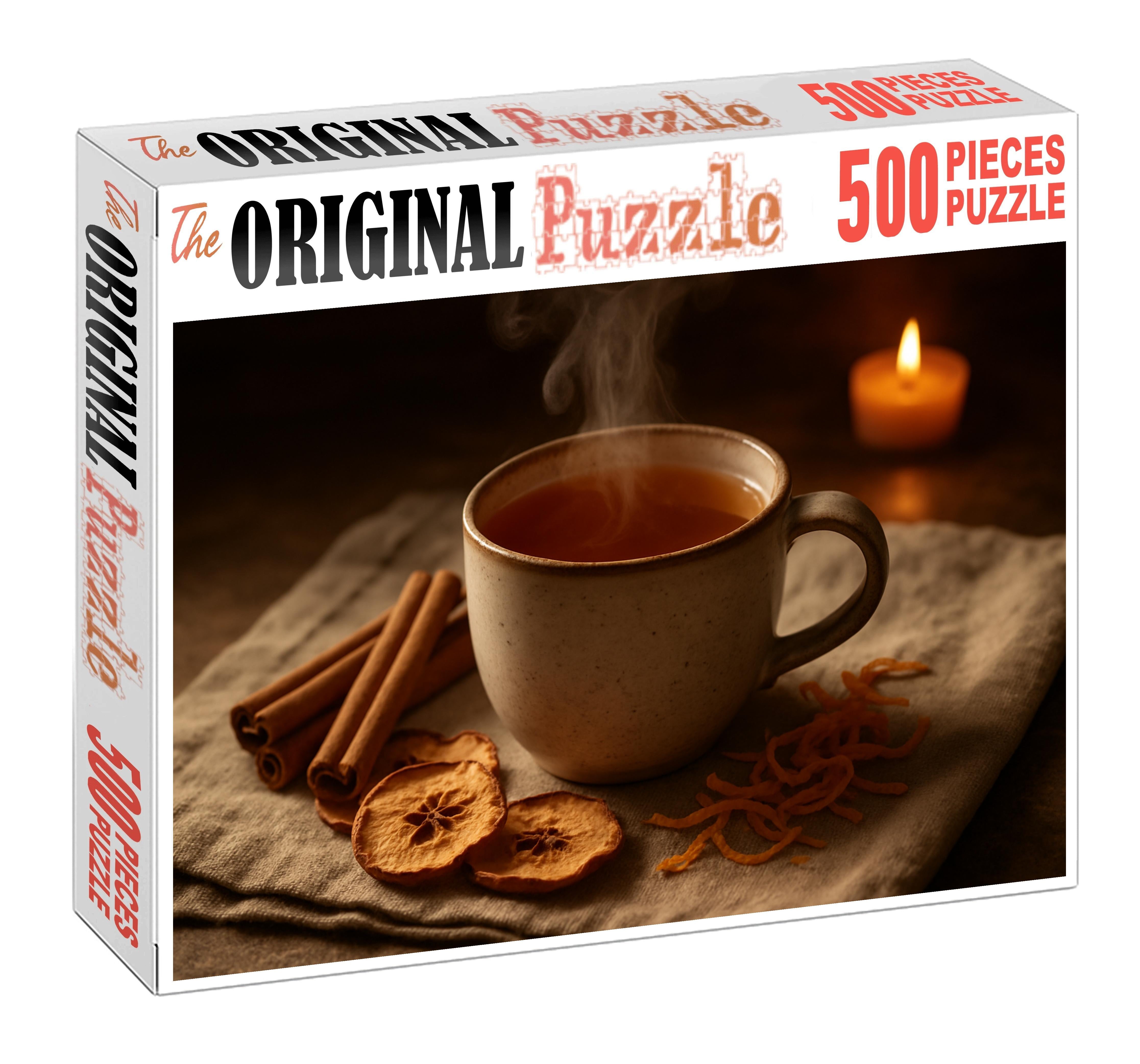 Spiced Orchard Herbal Infusion Premium Puzzle Pieces