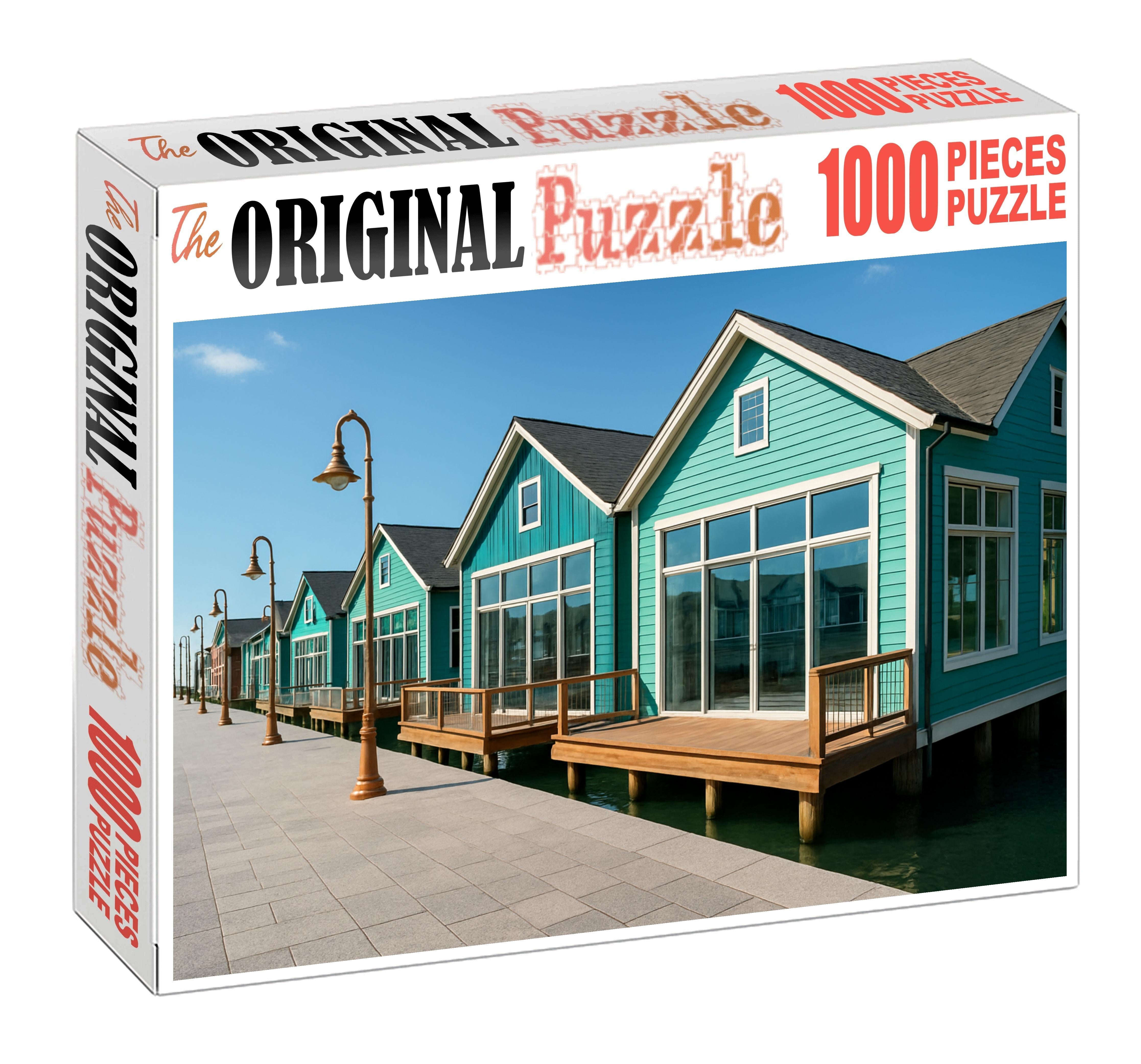 Teal Harbor Promenade 100 Piece Puzzle