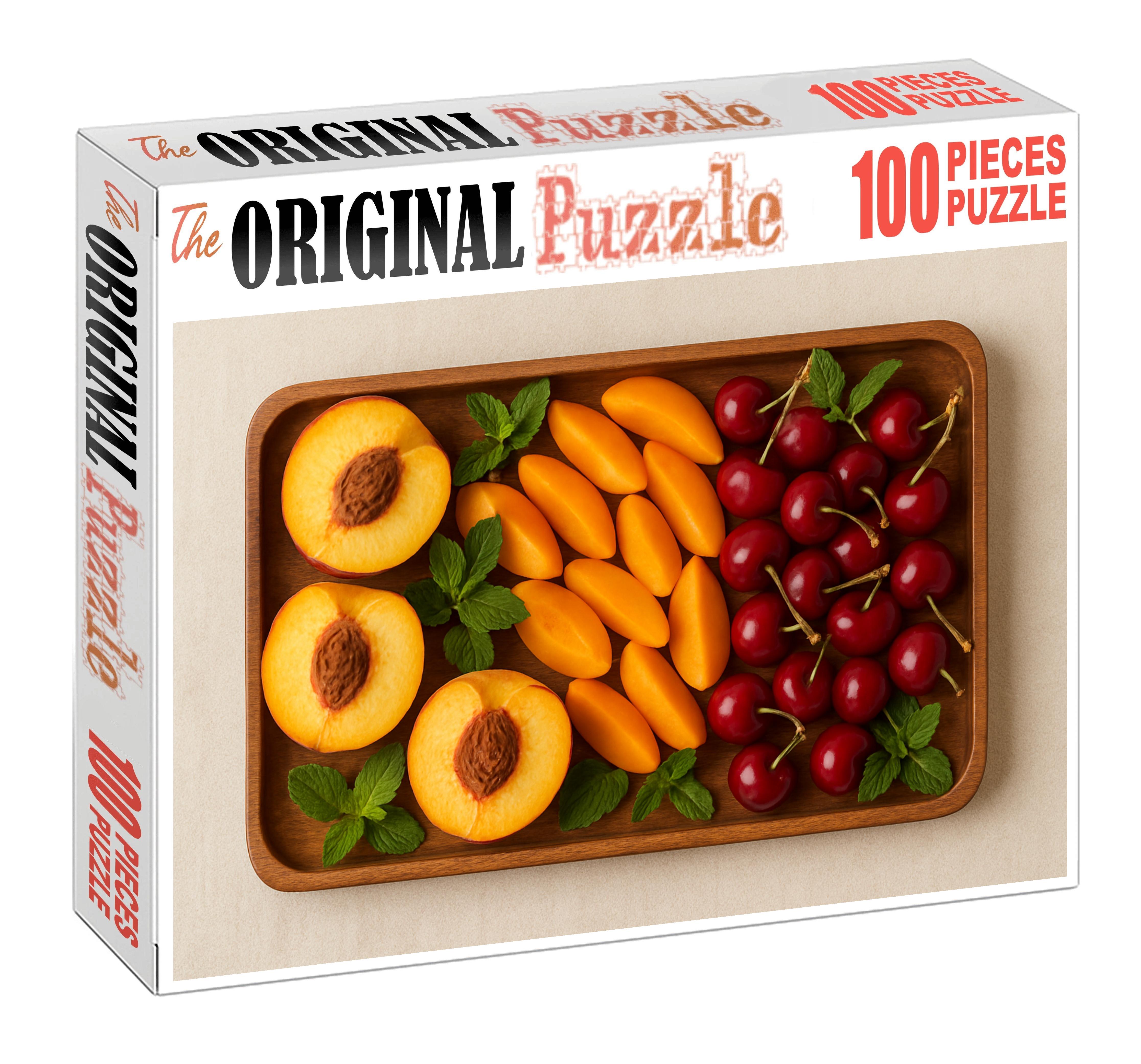 Summer Stone Fruit Display 20 Piece Puzzle