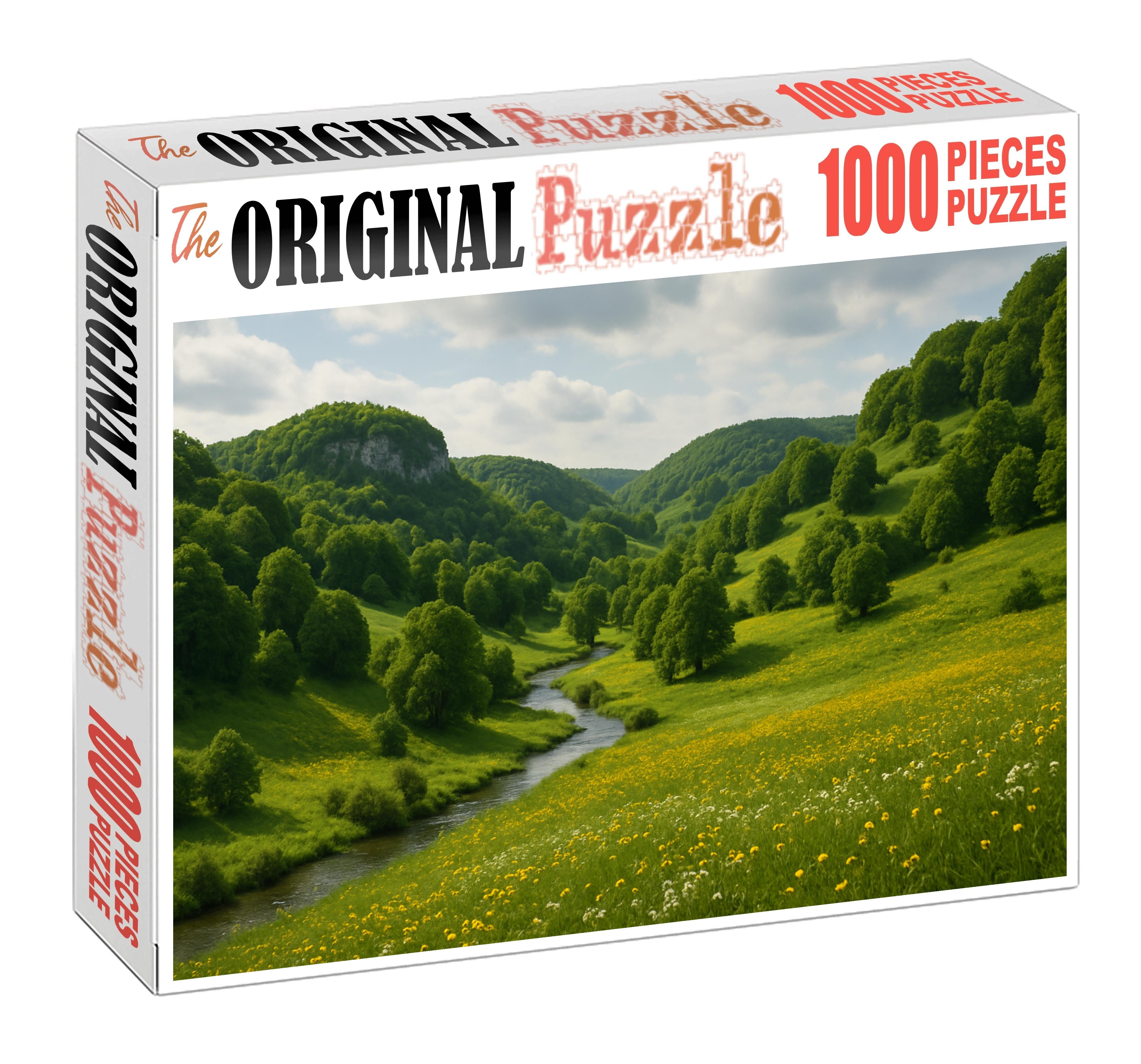 Verdant Basin Hills 20 Piece Puzzle