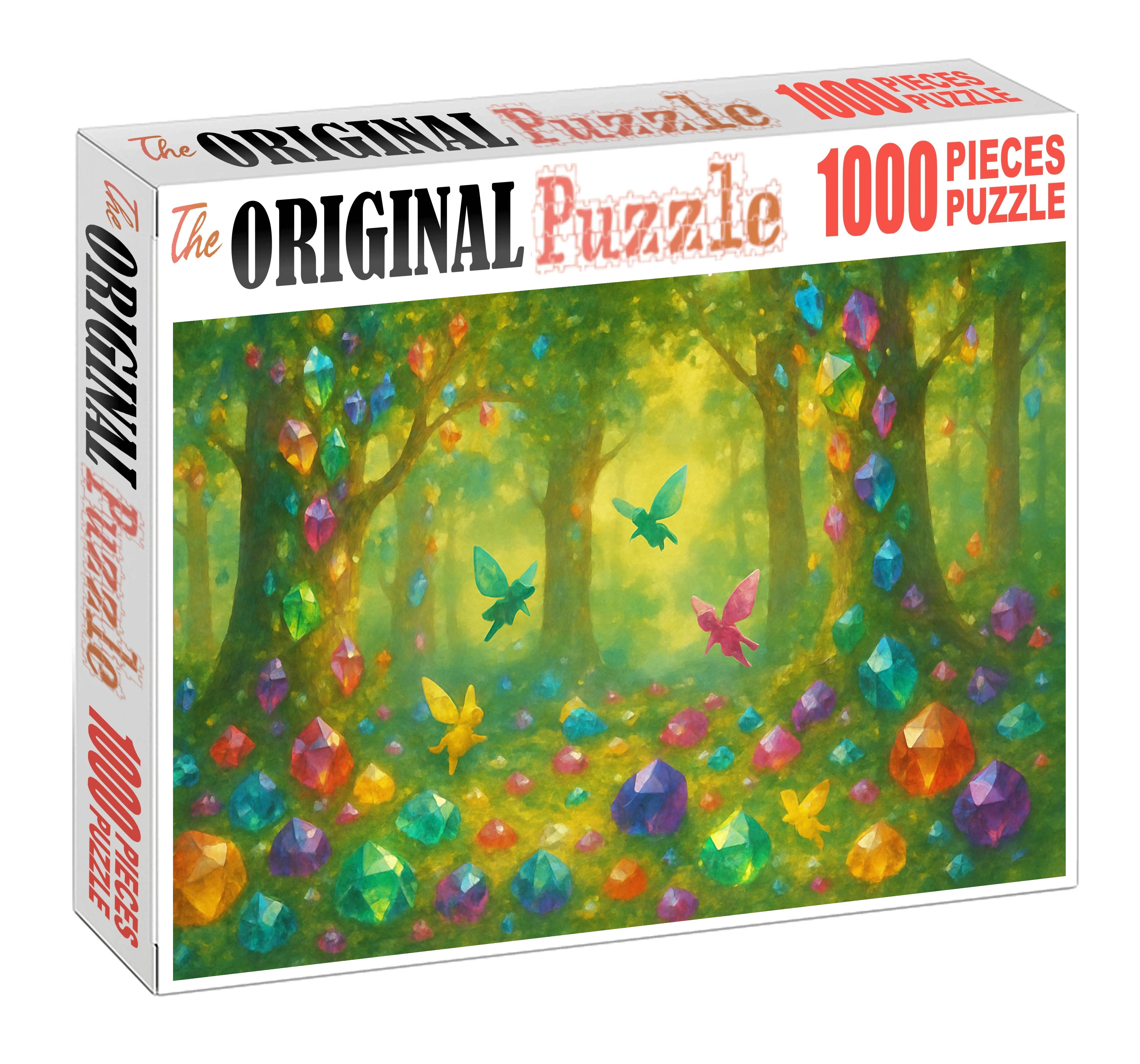 Glistening Gemstone Forest 300 Piece Puzzle