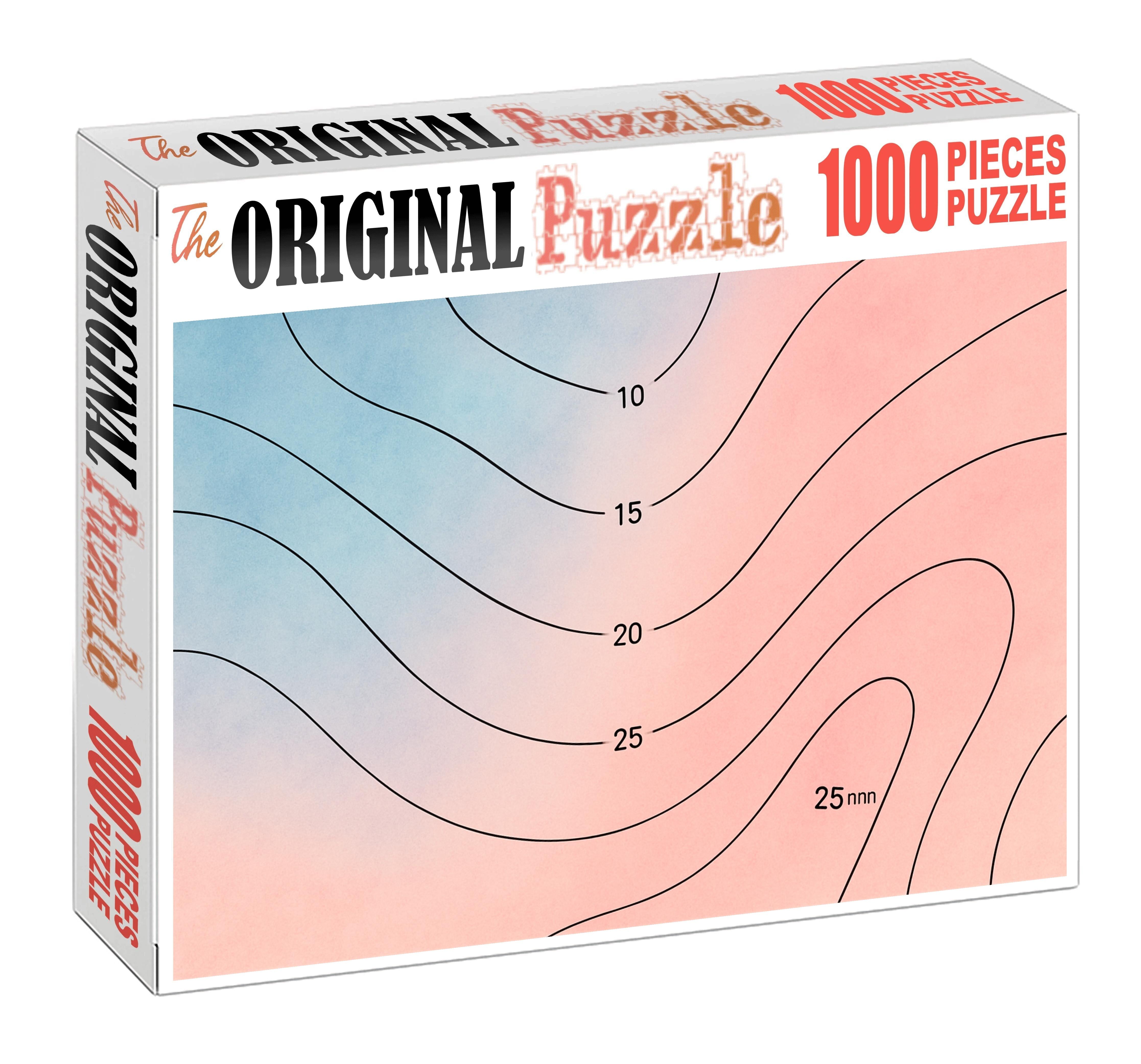 Climate Isohyet Gradient Chart Premium Puzzle Pieces