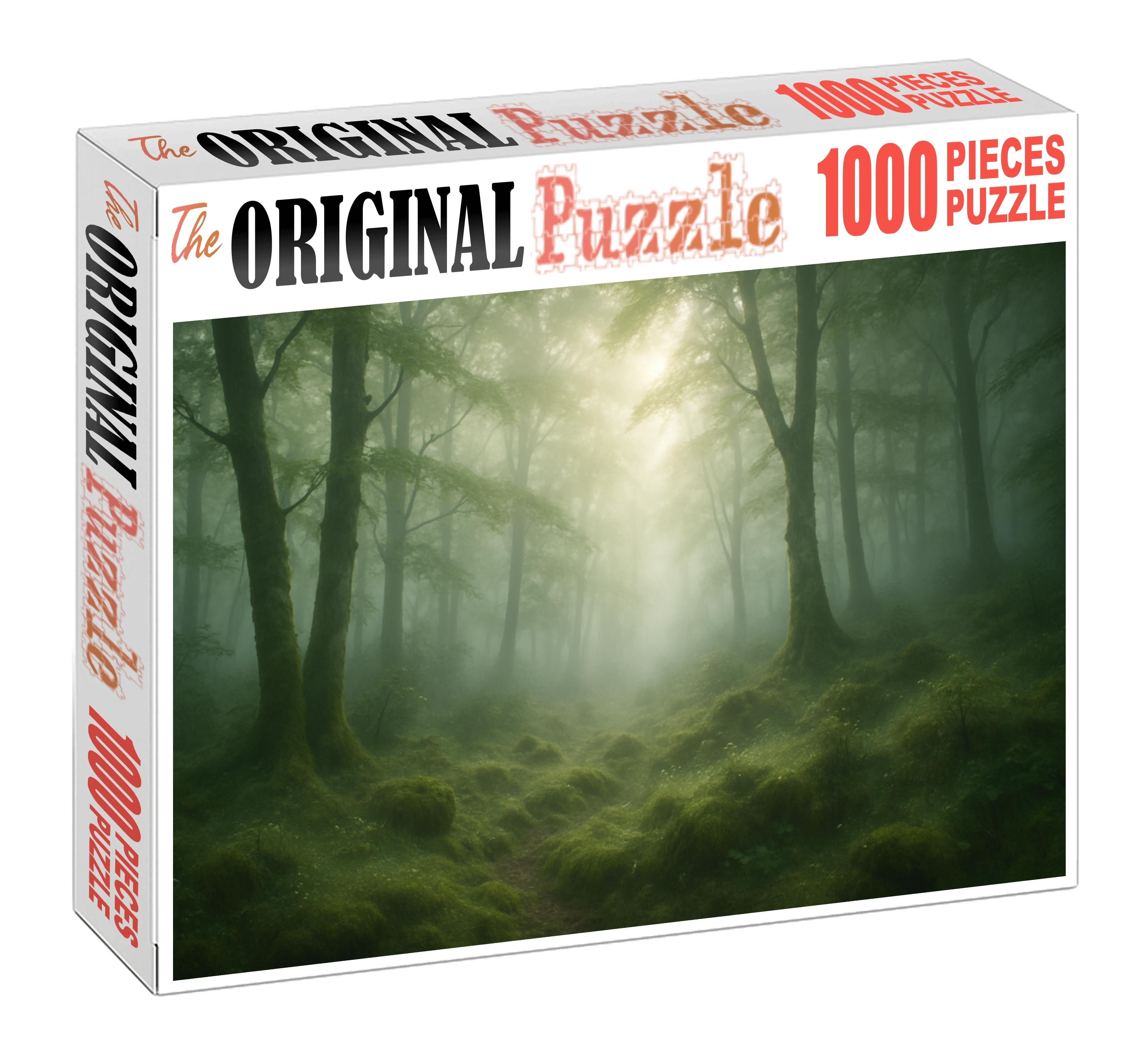 Veil Of Morning Mist Large Format Puzzle