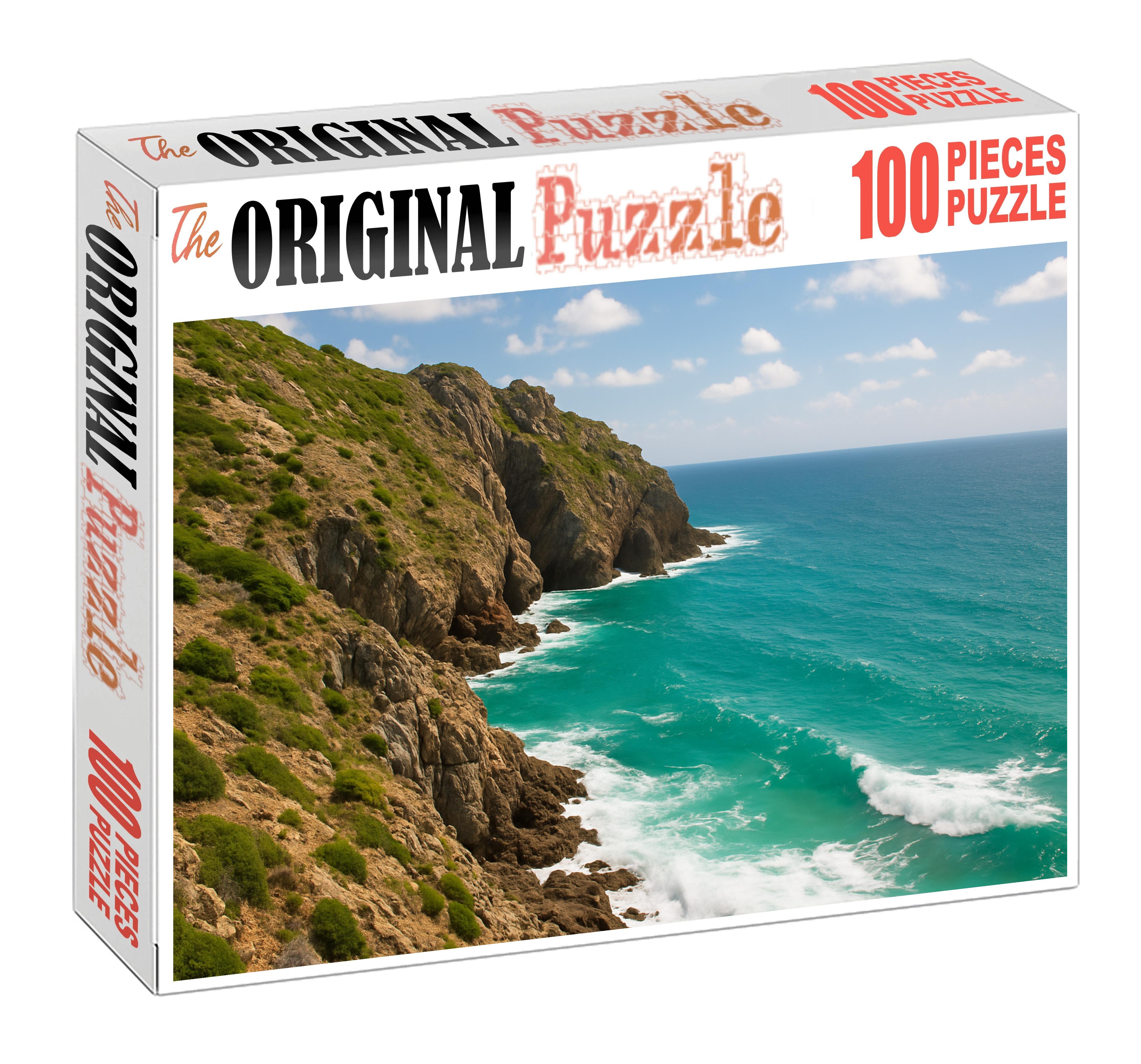 Azure Coastal Cliffs 20 Piece Puzzle