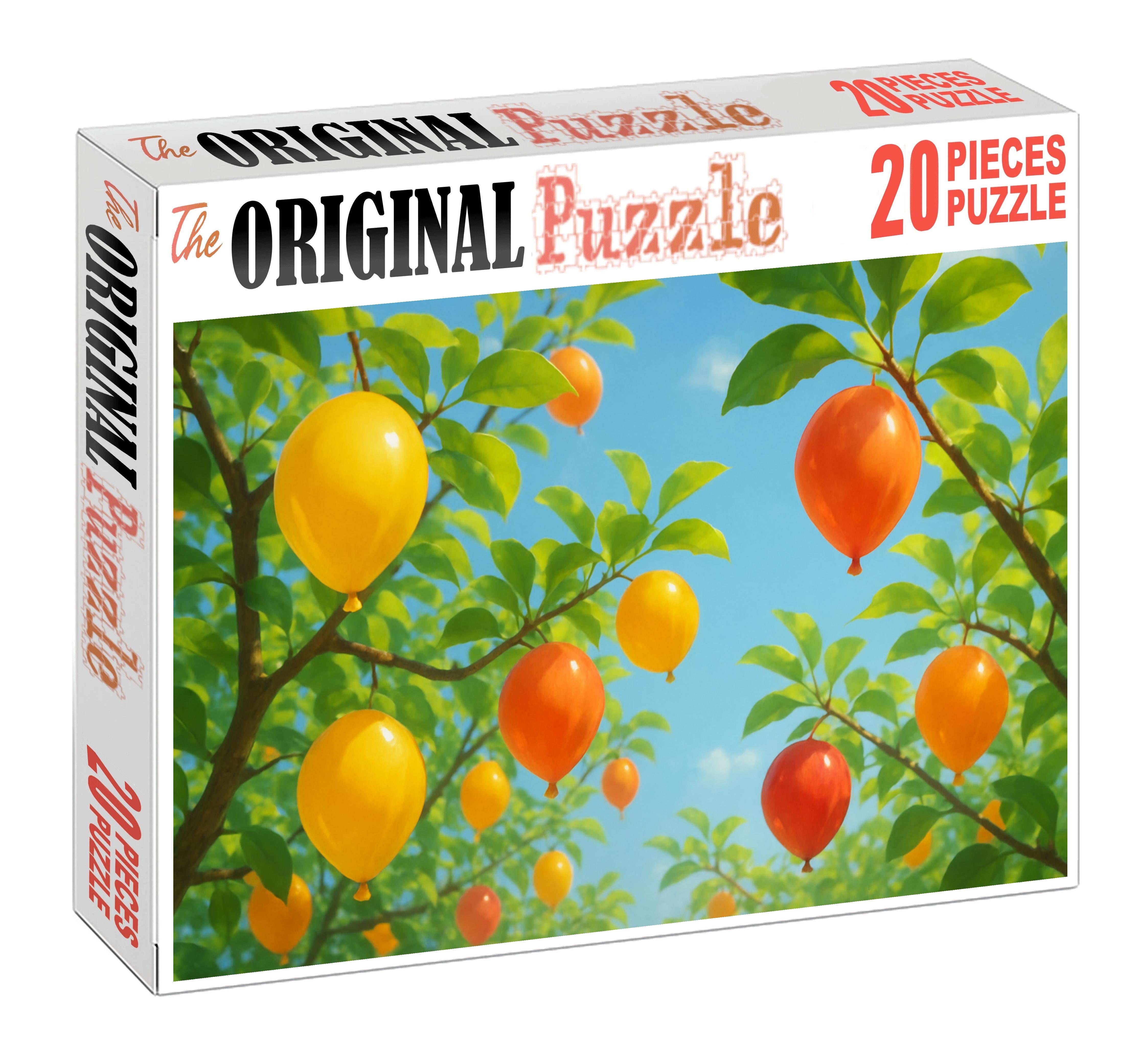 Whimsical Orchard Of Balloon Fruits 50 Piece Puzzle