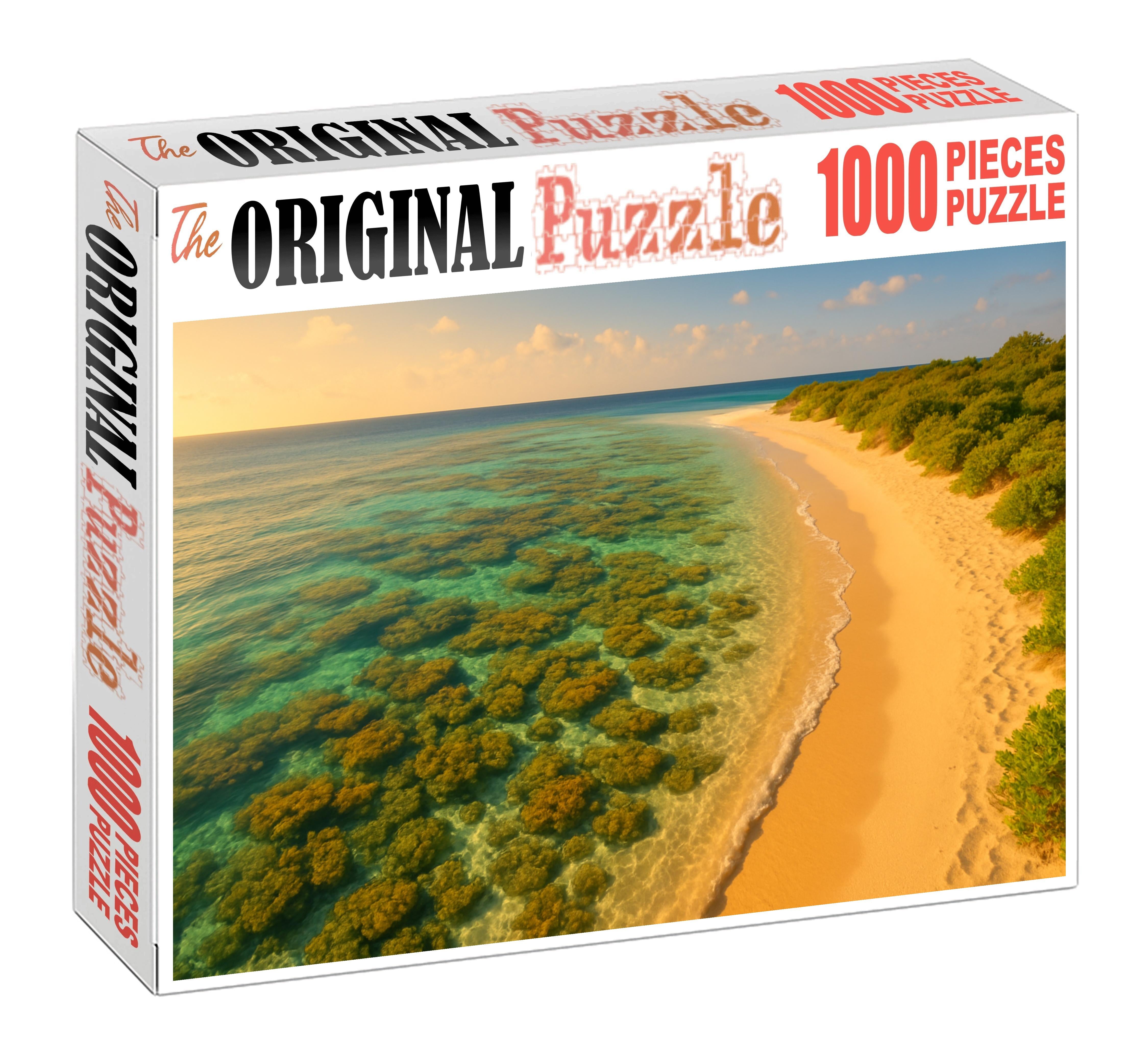 Sunlit Coral Bay 500 Piece Puzzle