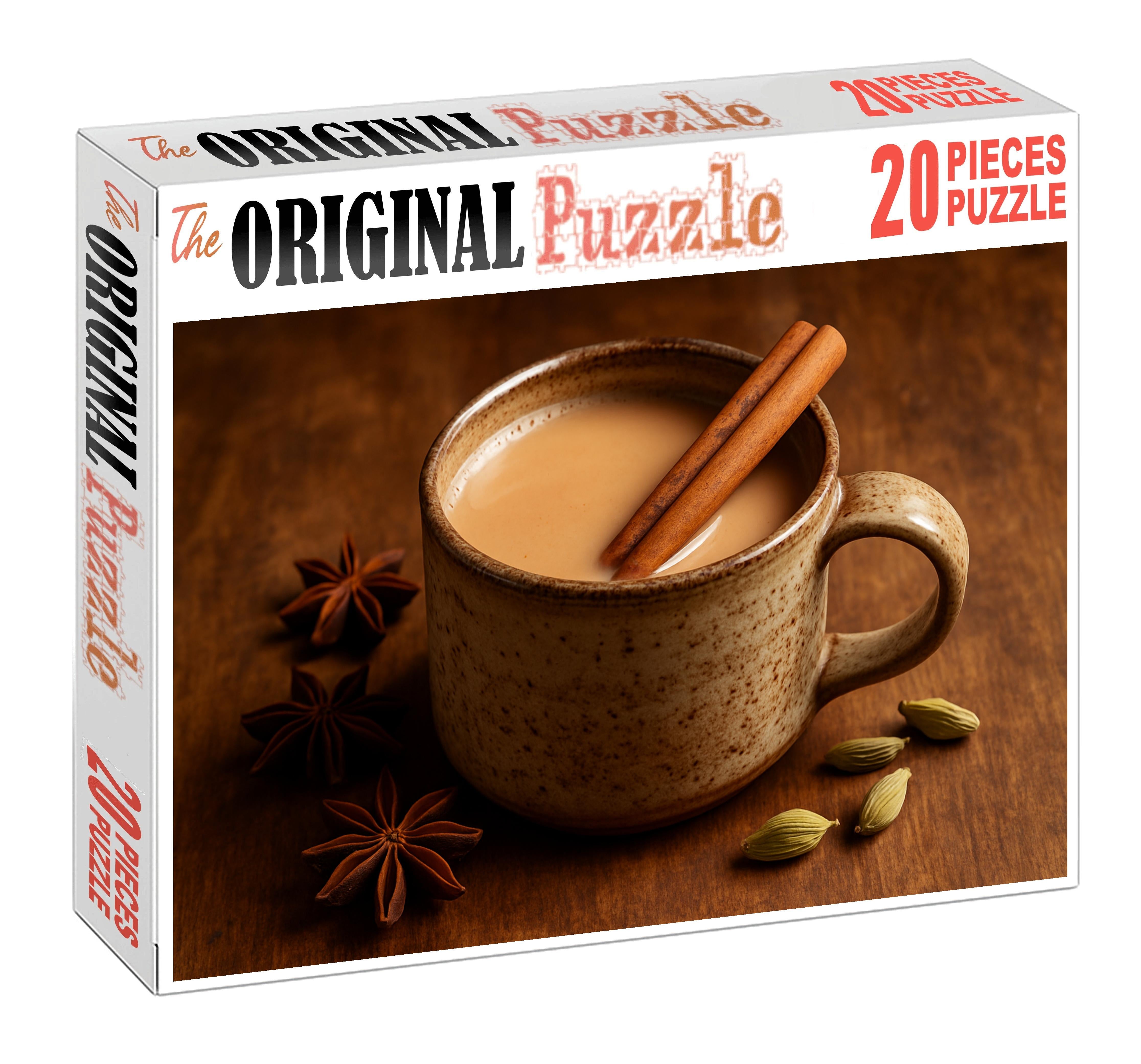 Golden Spice Chai Premium Puzzle Pieces