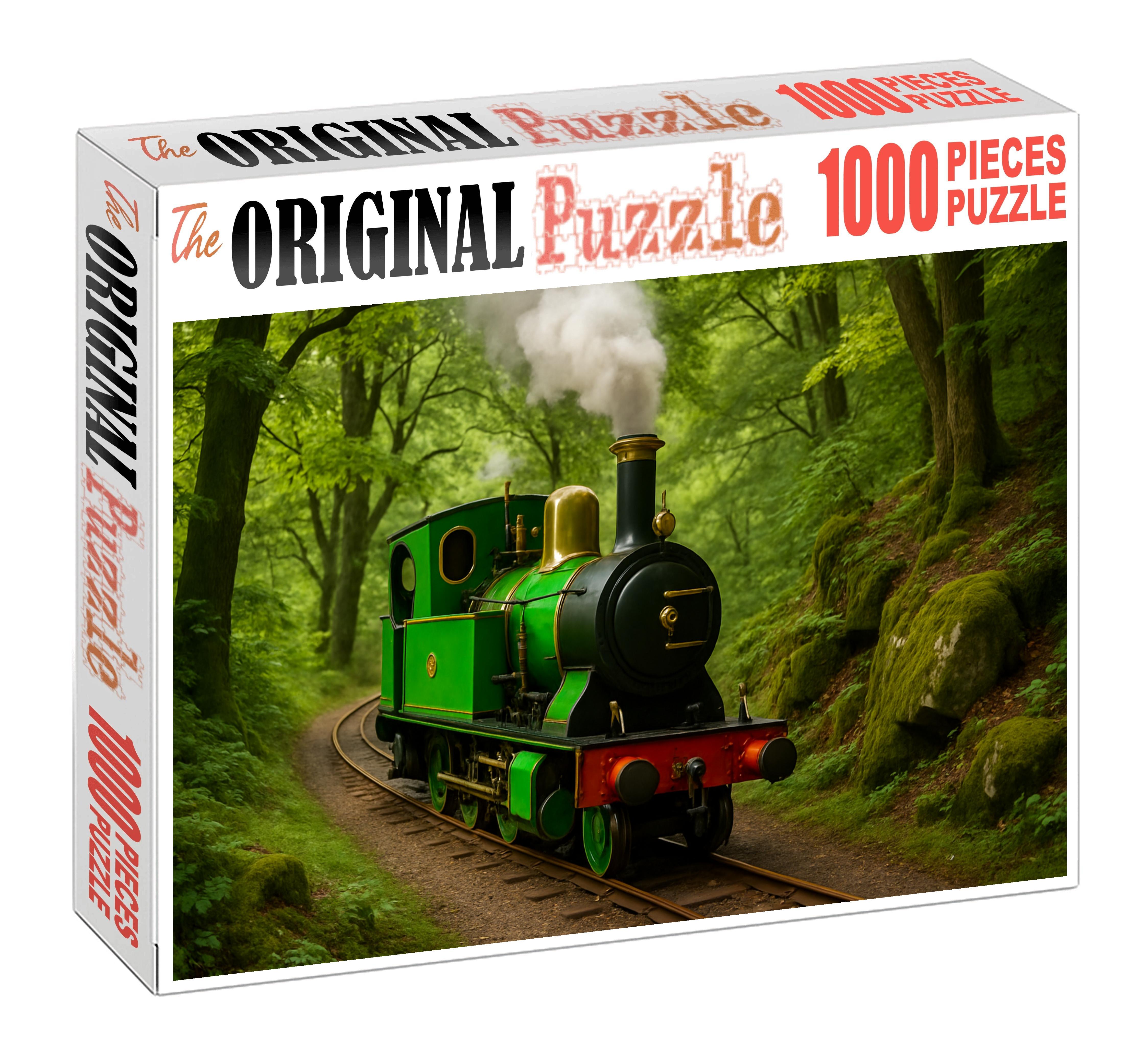 Emerald Forest Narrow Gauge Steam 20 Piece Puzzle