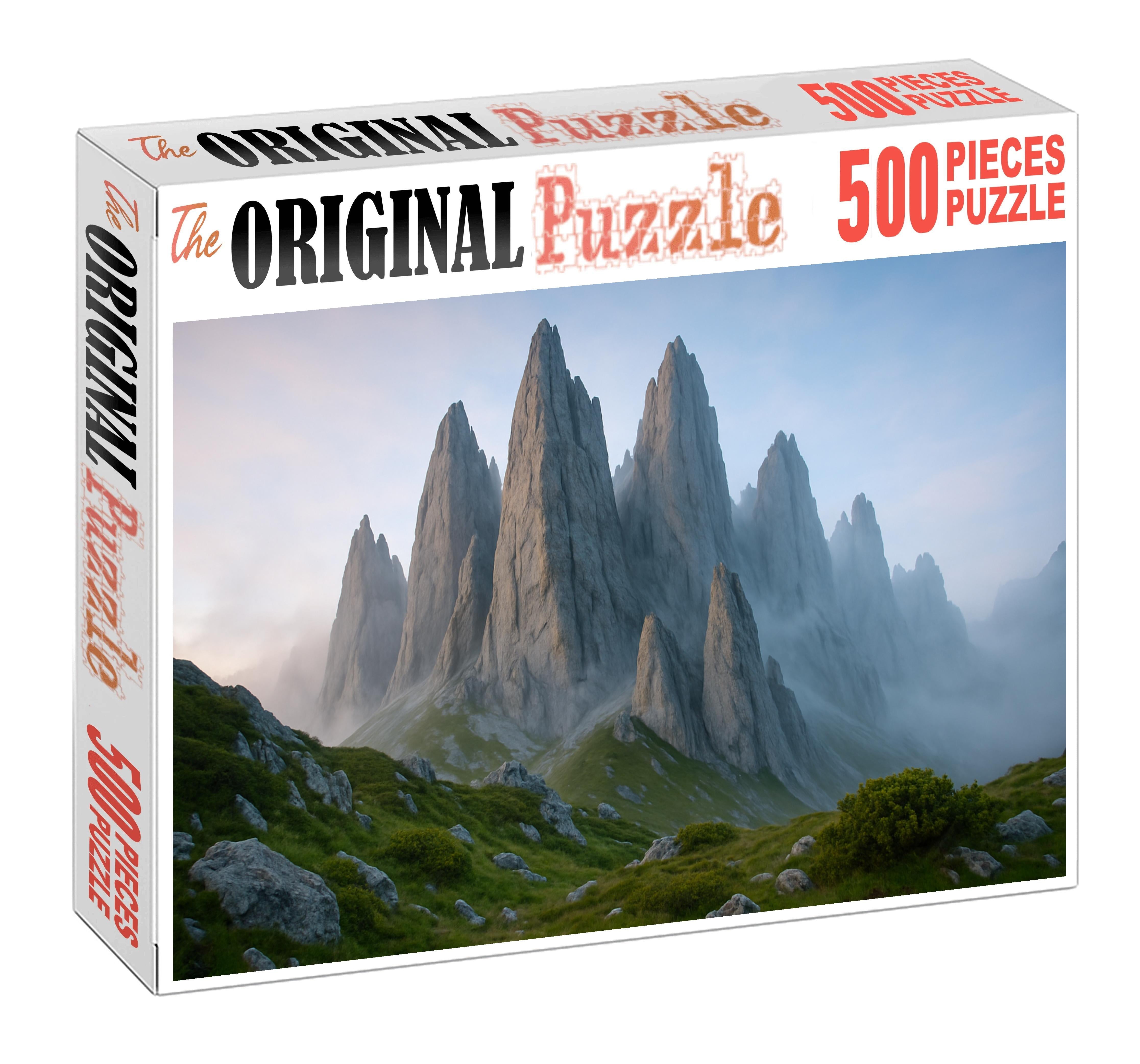 Whispering Granite Spires Puzzle For Adults