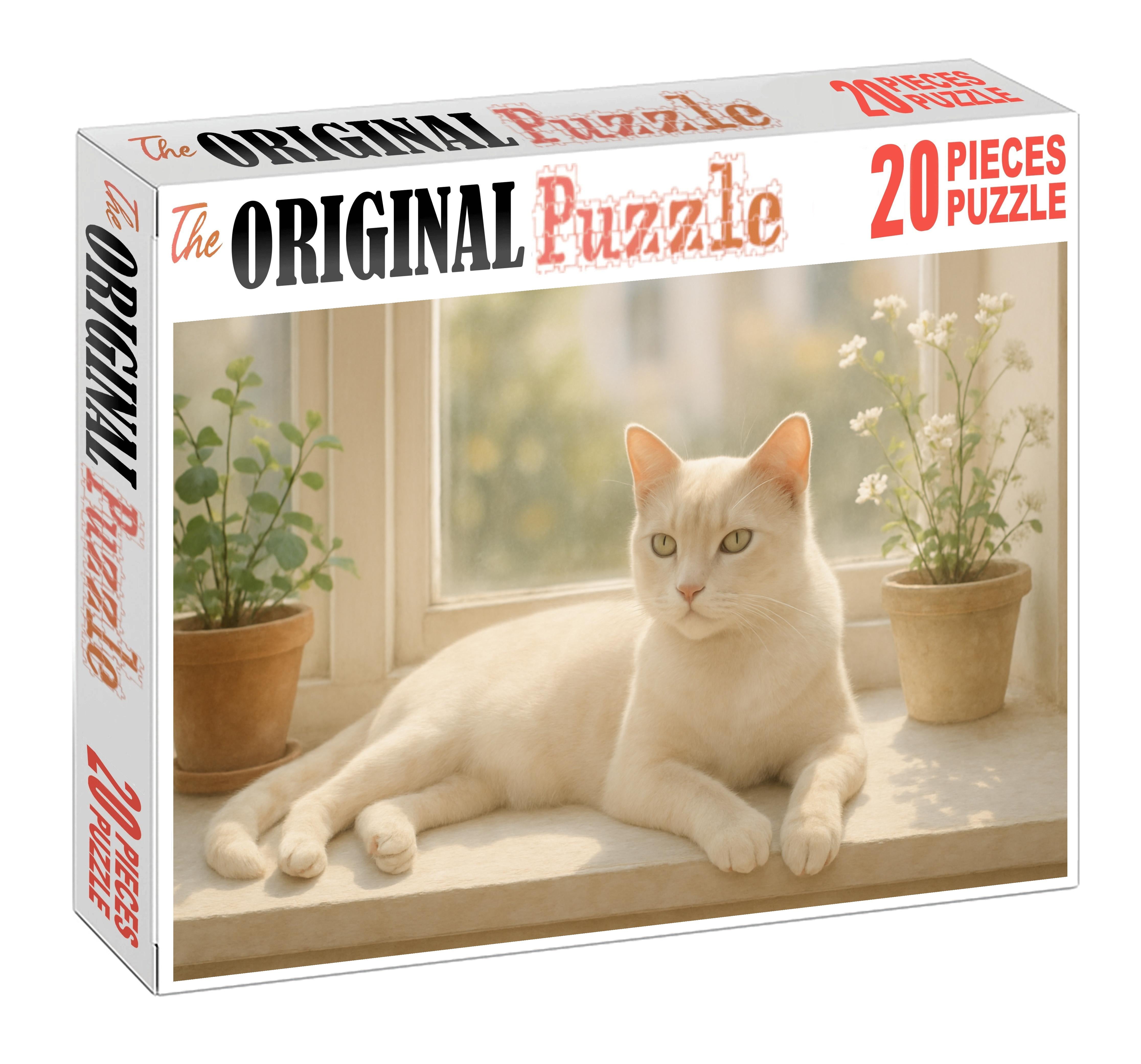 Ivory Silk Smooth Cream Cat With Quiet Charm Challenging Puzzles